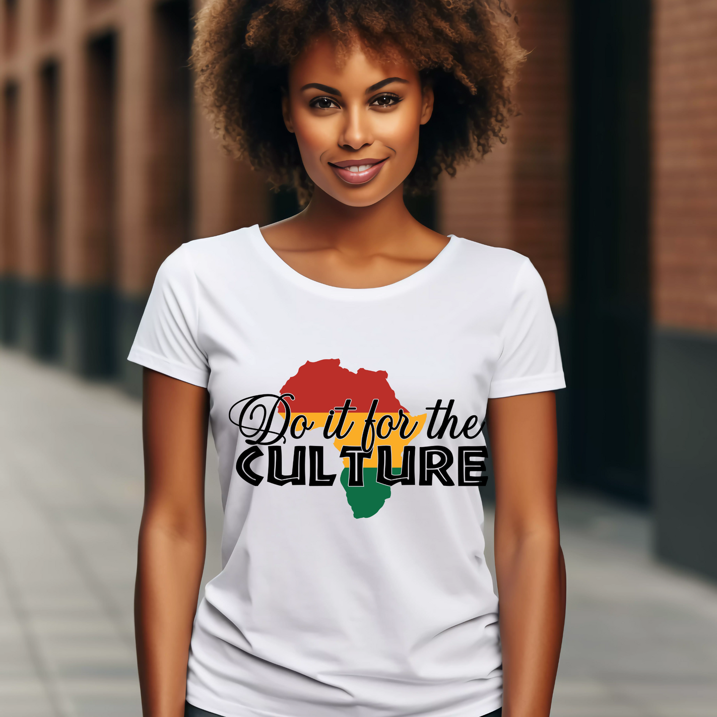 "Do It for the Culture" Black History Shirt, a stylish and empowering piece that celebrates African American heritage. This unisex tshirt is designed for both men and women, making it ideal Black Pride Shirt showing the importance of black history and culture.
