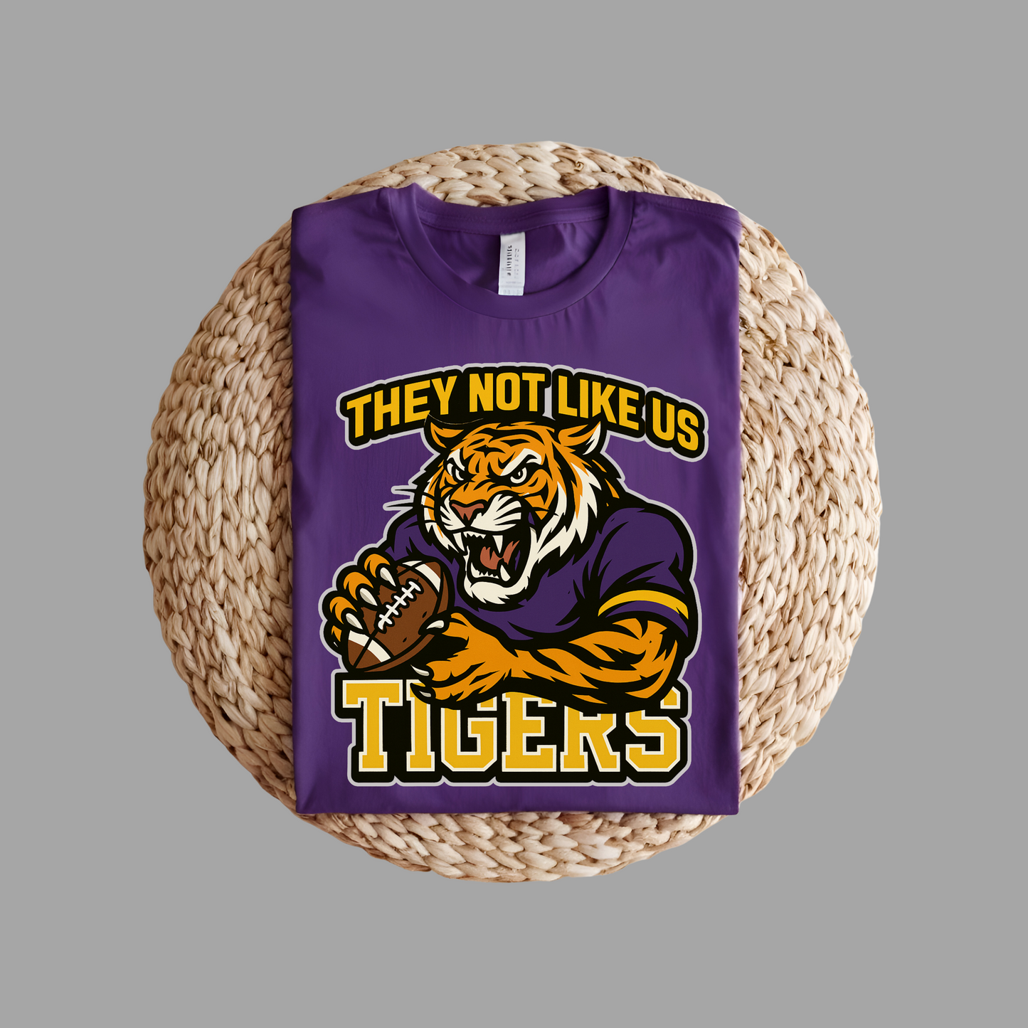 Tigers Mascot Shirt - Tigers They Not Like Us Game Day Wear