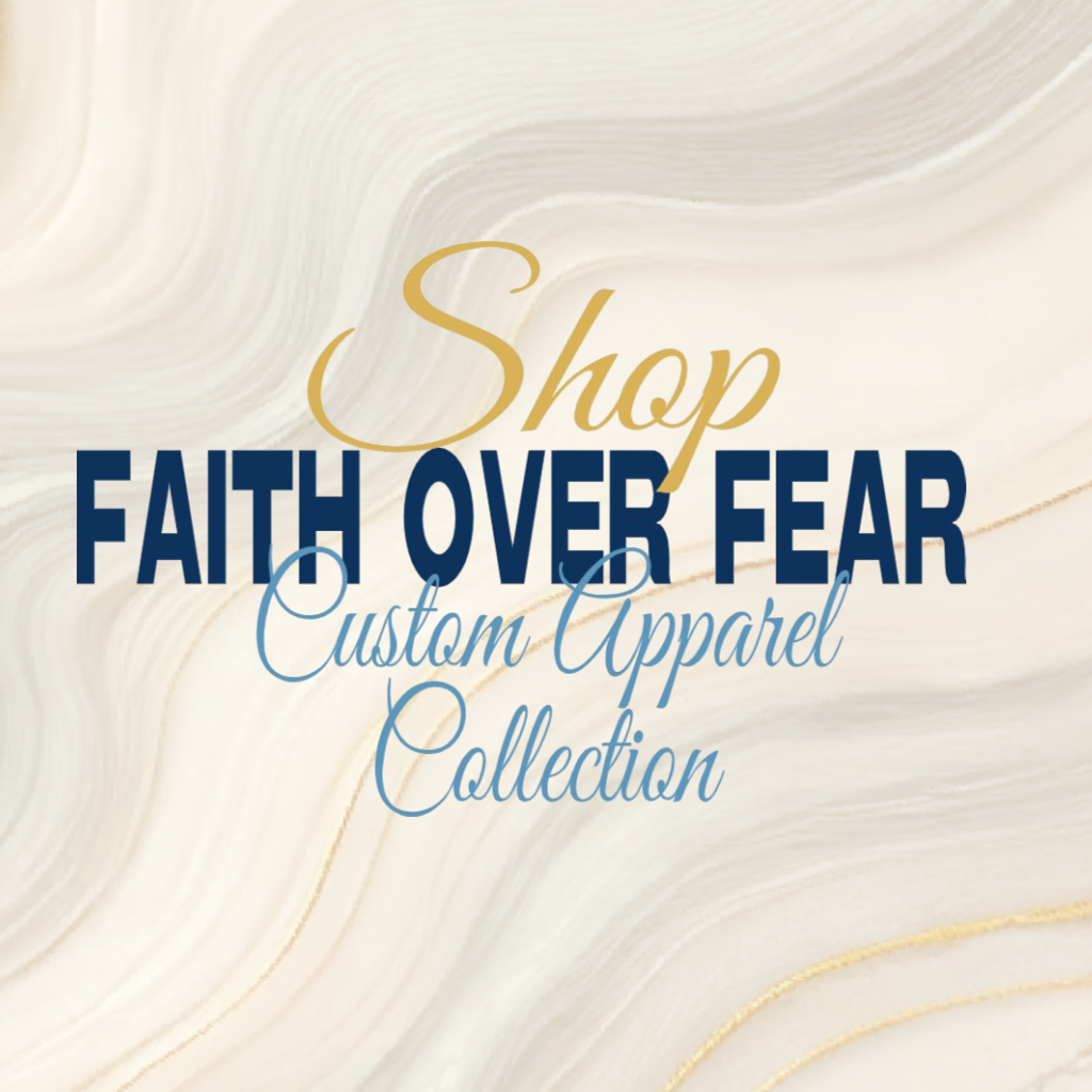 Faith Over Fear Awareness Support Apparel