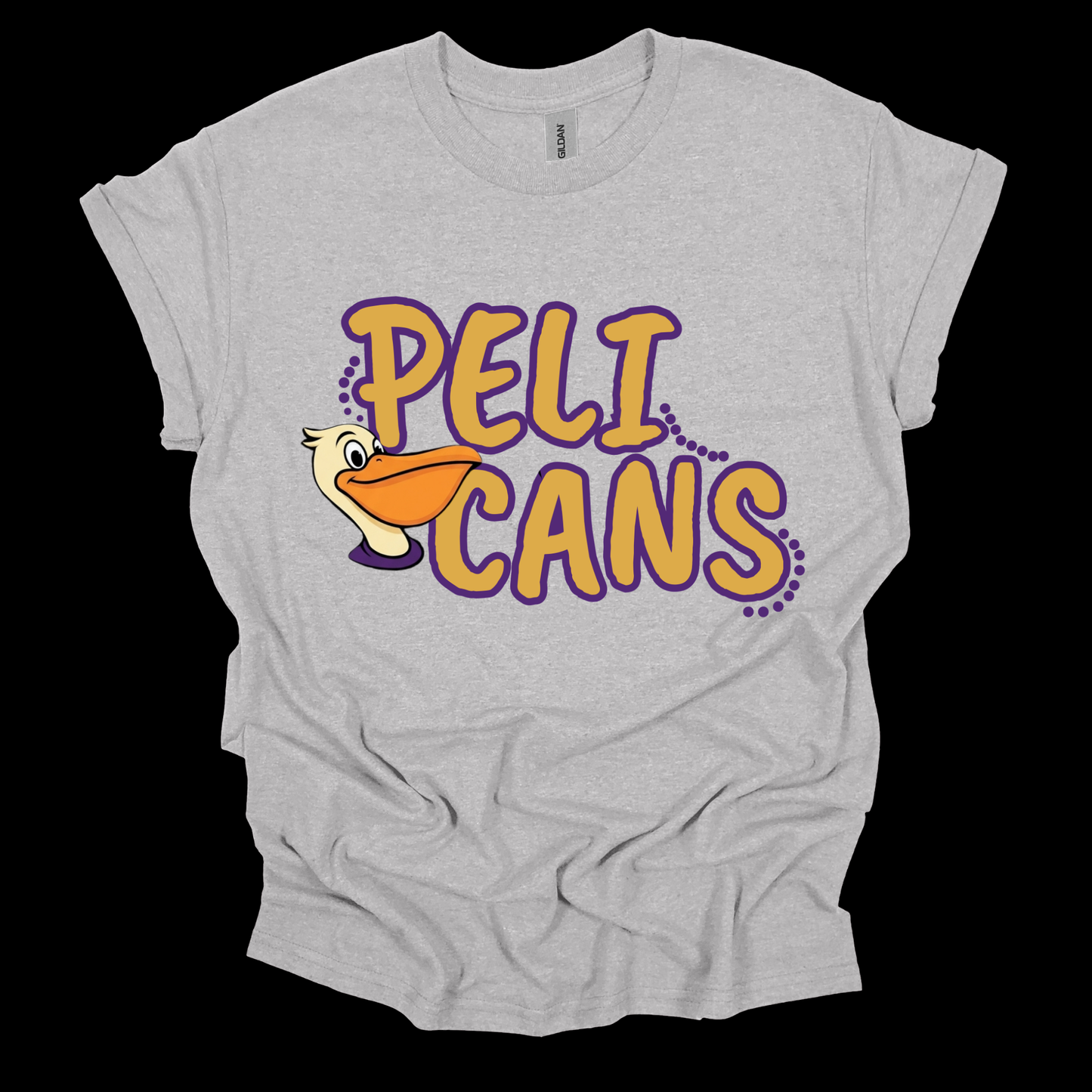 Official Mascot PELICANS Spirit Tee | Bold Graphic Apparel for Students, Teachers & Families