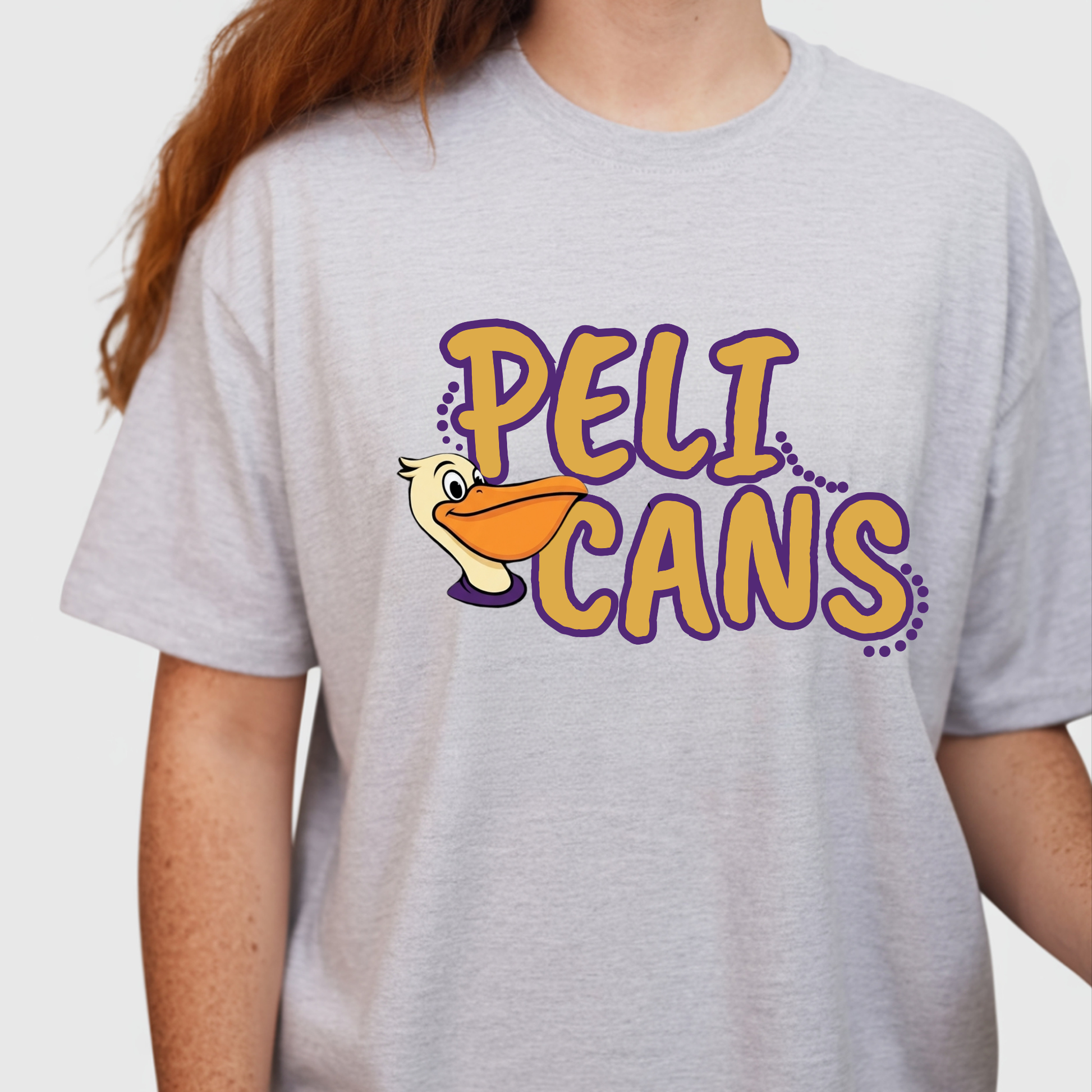 Official Mascot PELICANS Spirit Tee | Bold Graphic Apparel for Students, Teachers & Families