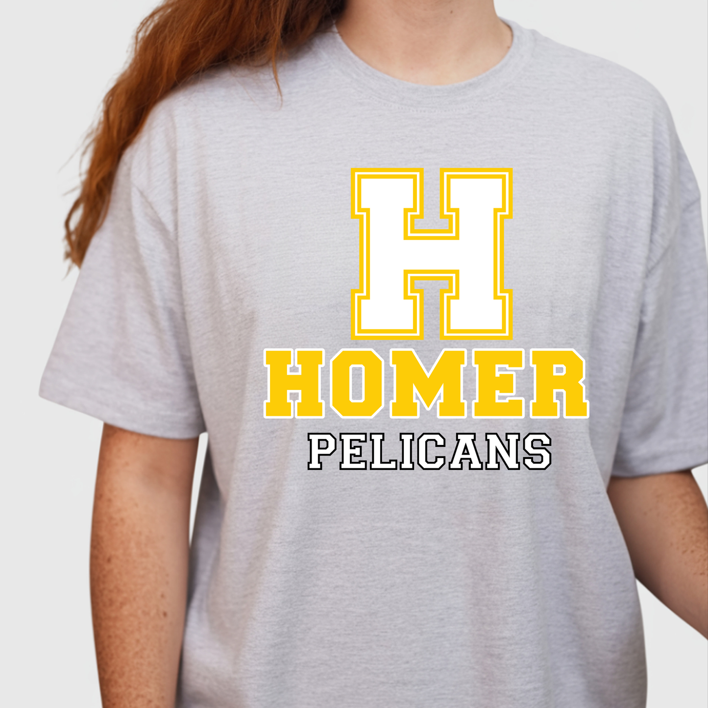 Pelicans Spirit Wear - Homer Pelicans Spirit Wear Shirt