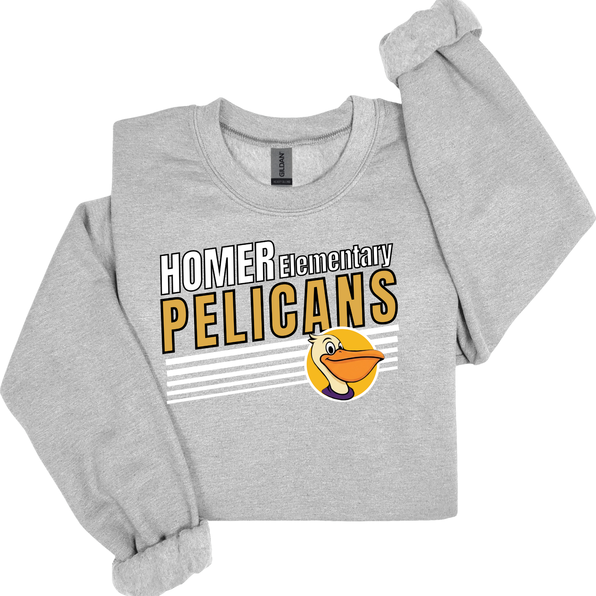 Pelicans Spirit Wear - Homer Elementary School Pelican Unisex Shirt