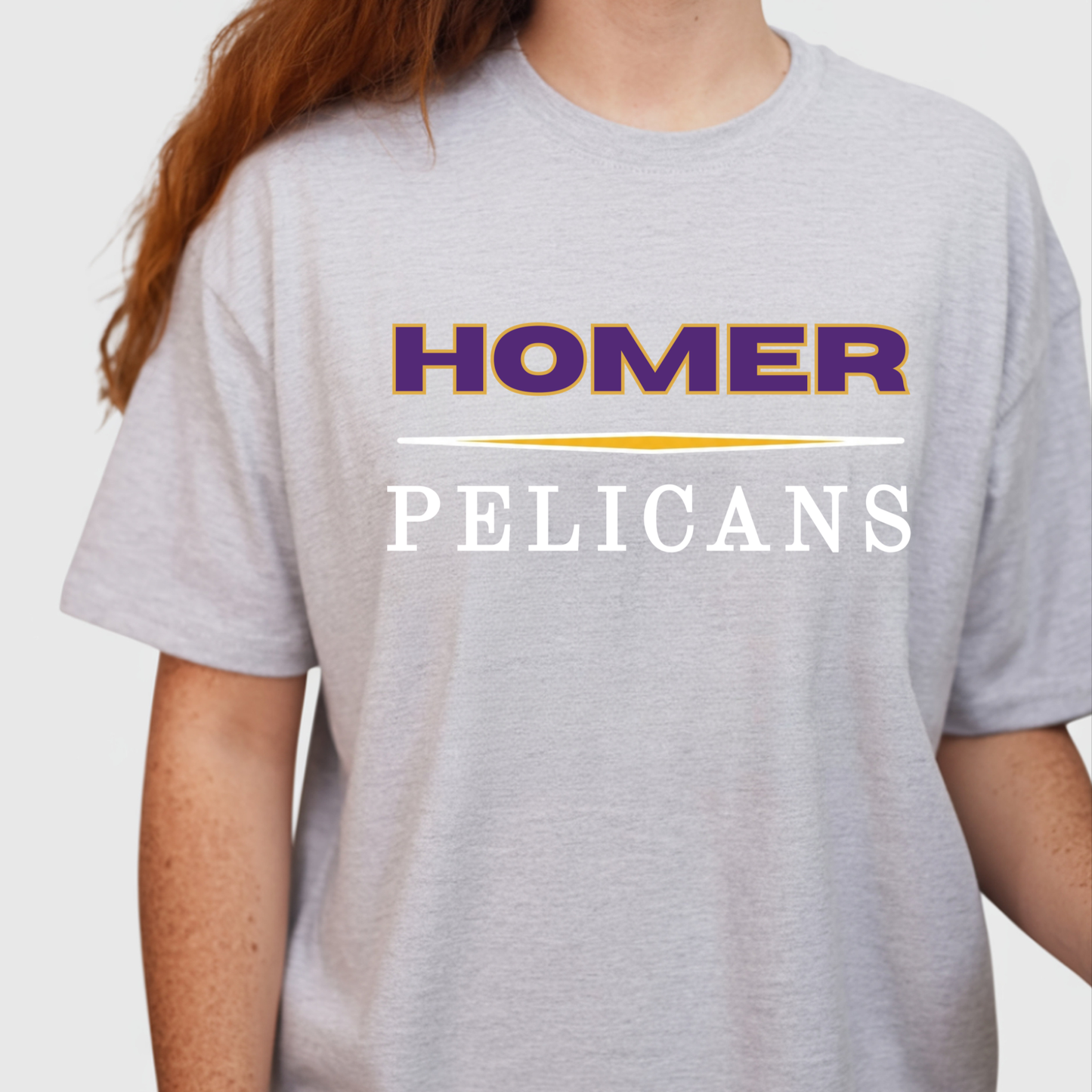 HOMER Pelicans School Spirit Shirt | Teacher, Student & District Family Apparel