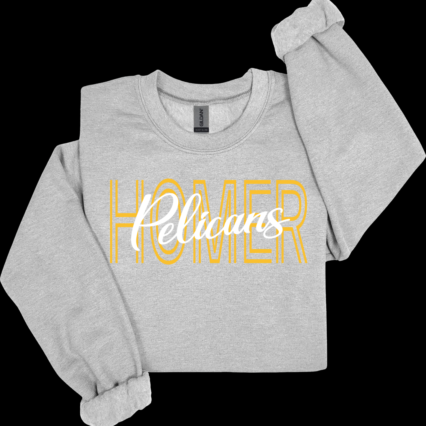 HOMER Pelicans School Spirit Tee | Modern Graphic Apparel for Students, Teachers & Families