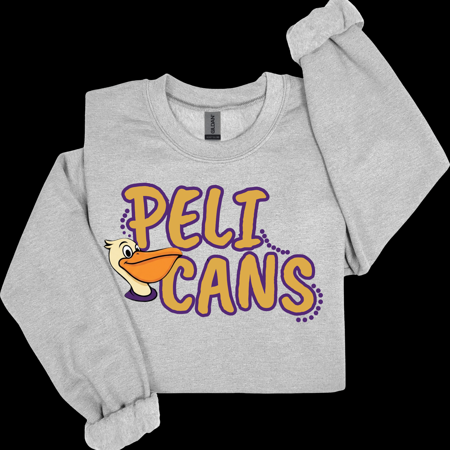Official Mascot PELICANS Spirit Tee | Bold Graphic Apparel for Students, Teachers & Families