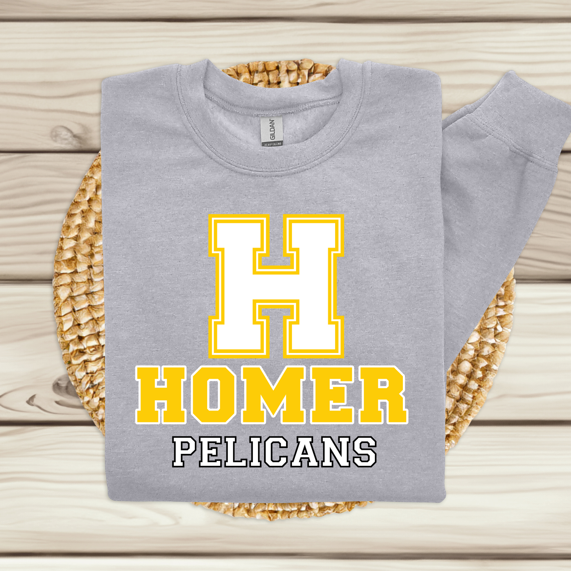 Pelicans Spirit Wear - Homer Pelicans Spirit Wear Shirt