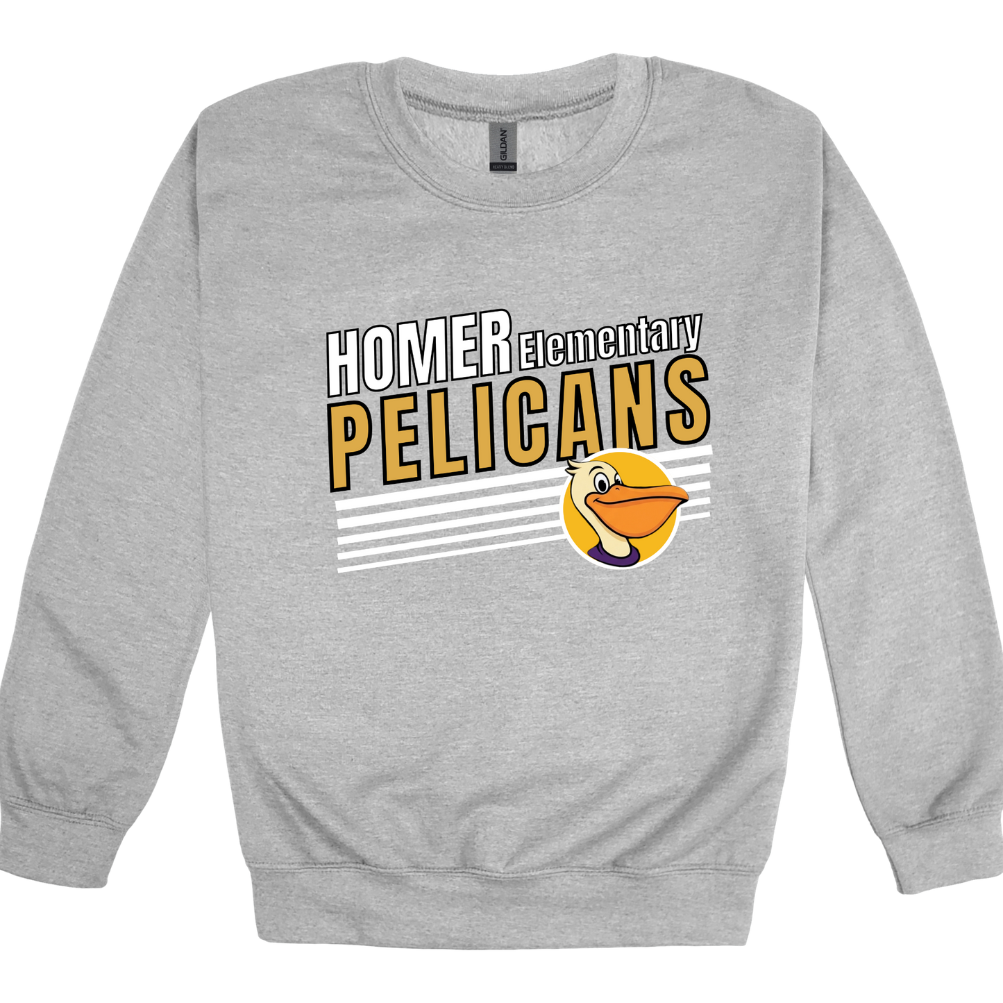 Pelicans Spirit Wear - Homer Elementary School Pelican Unisex Shirt