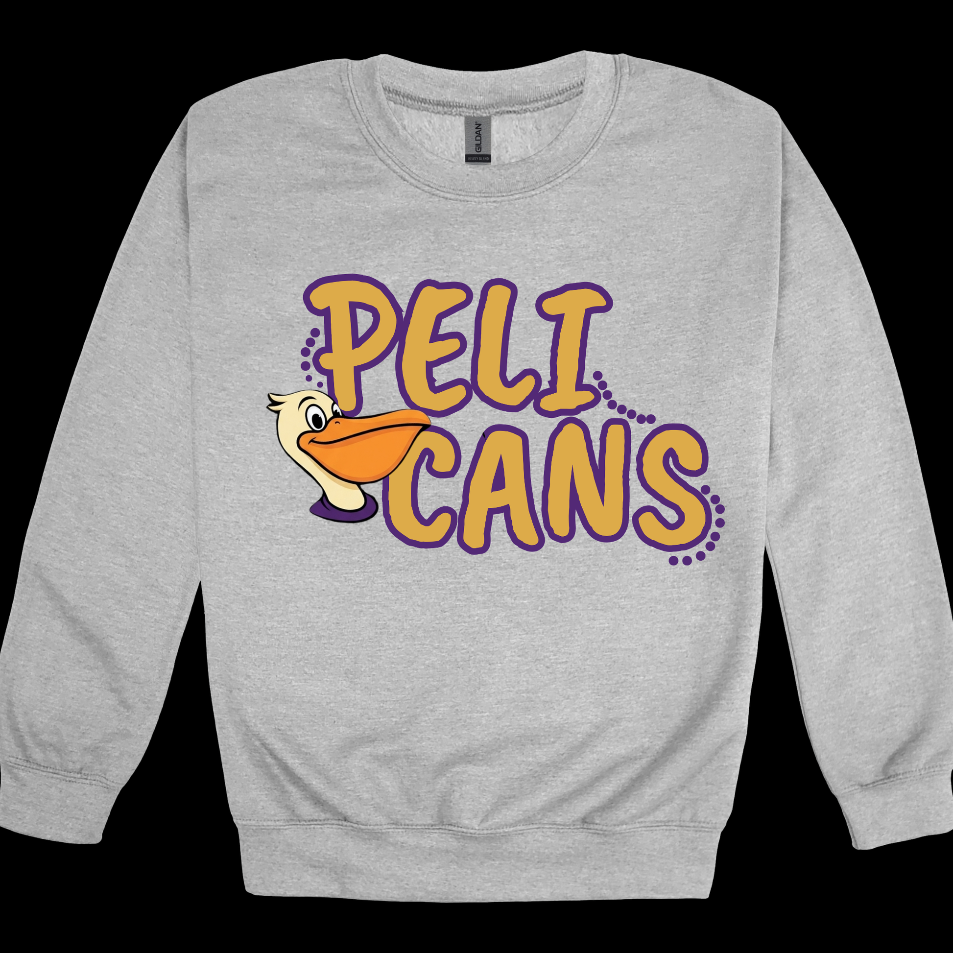 Official Mascot PELICANS Spirit Tee | Bold Graphic Apparel for Students, Teachers & Families