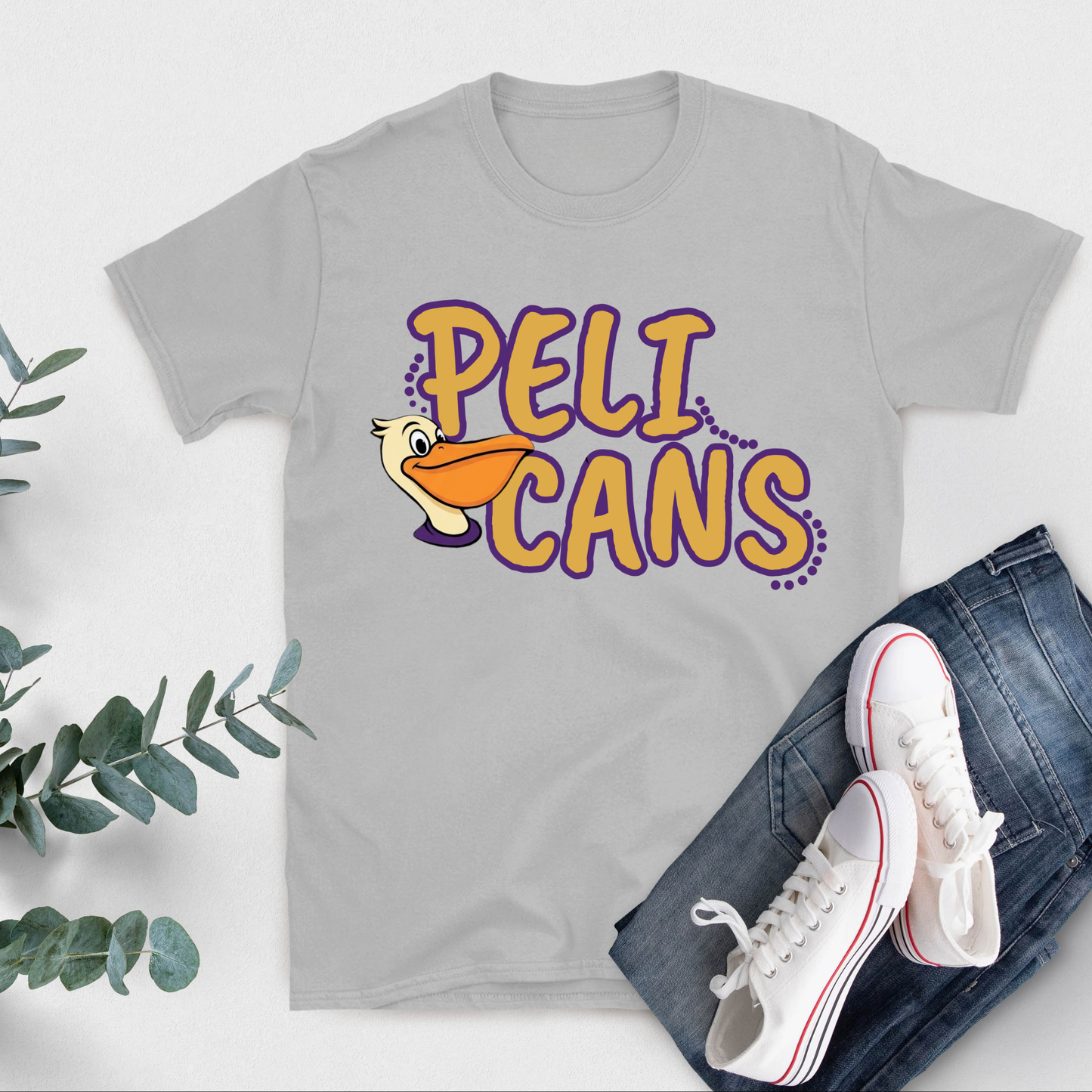 Official Mascot PELICANS Spirit Tee | Bold Graphic Apparel for Students, Teachers & Families