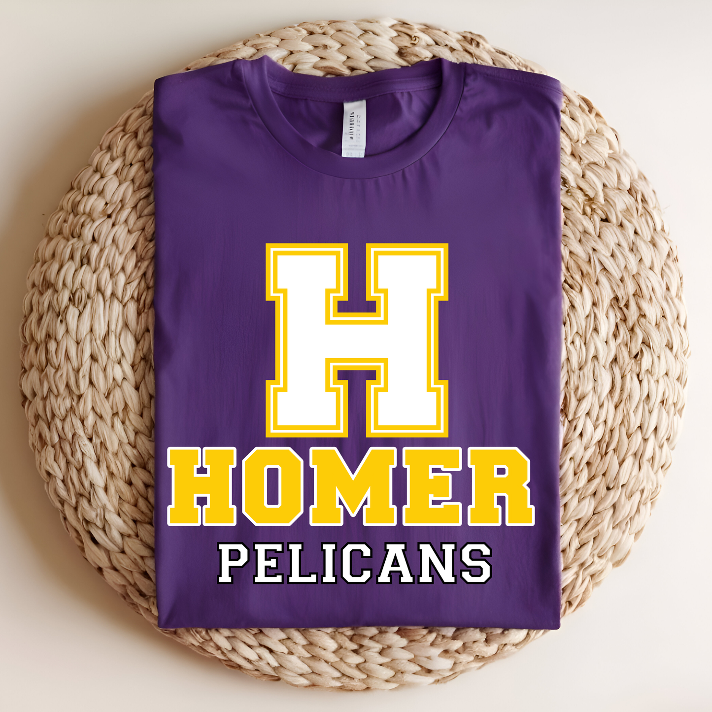 Pelicans Spirit Wear - Homer Pelicans Spirit Wear Shirt