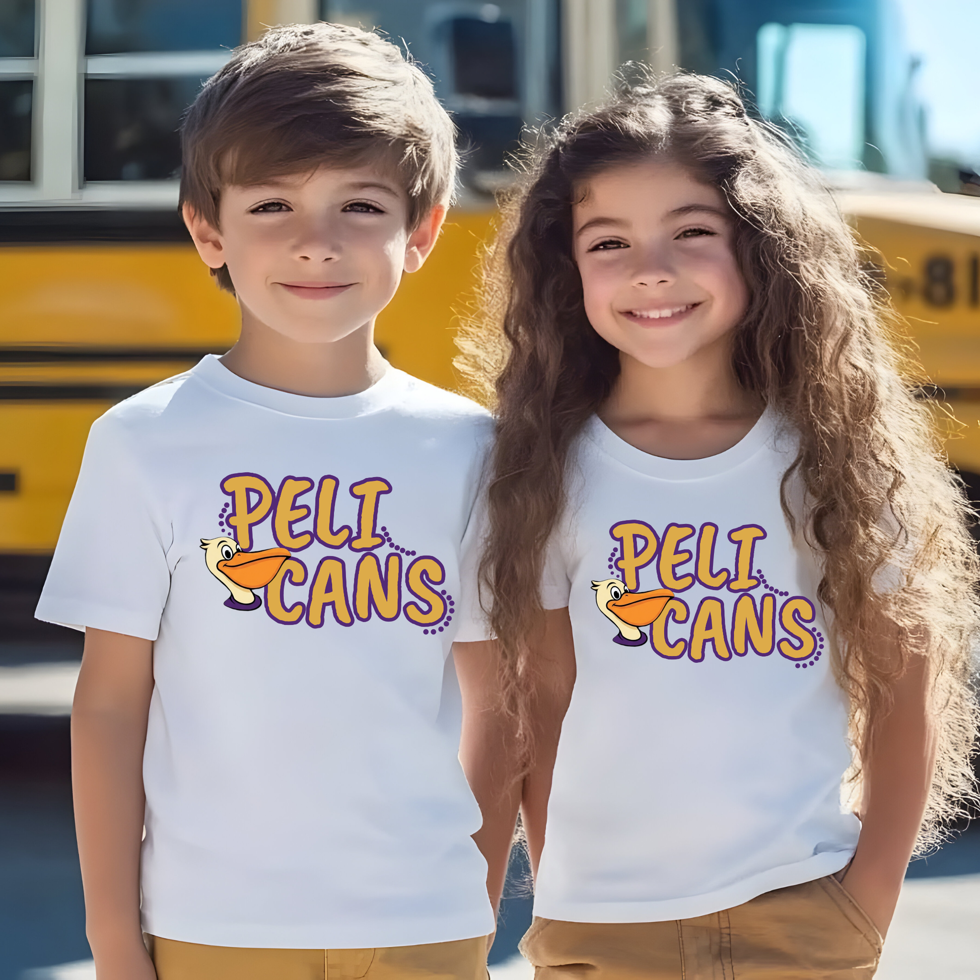 Official Mascot PELICANS Spirit Tee | Bold Graphic Apparel for Students, Teachers & Families