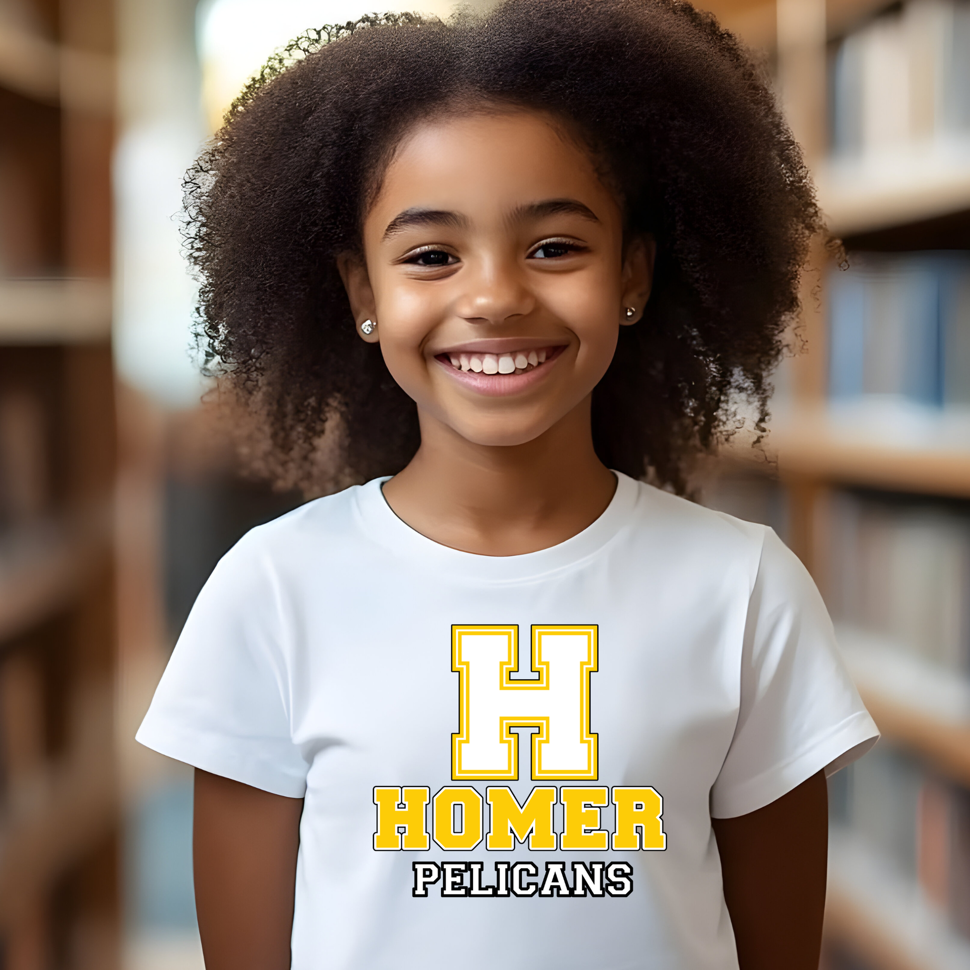 Pelicans Spirit Wear - Homer Pelicans Spirit Wear Shirt