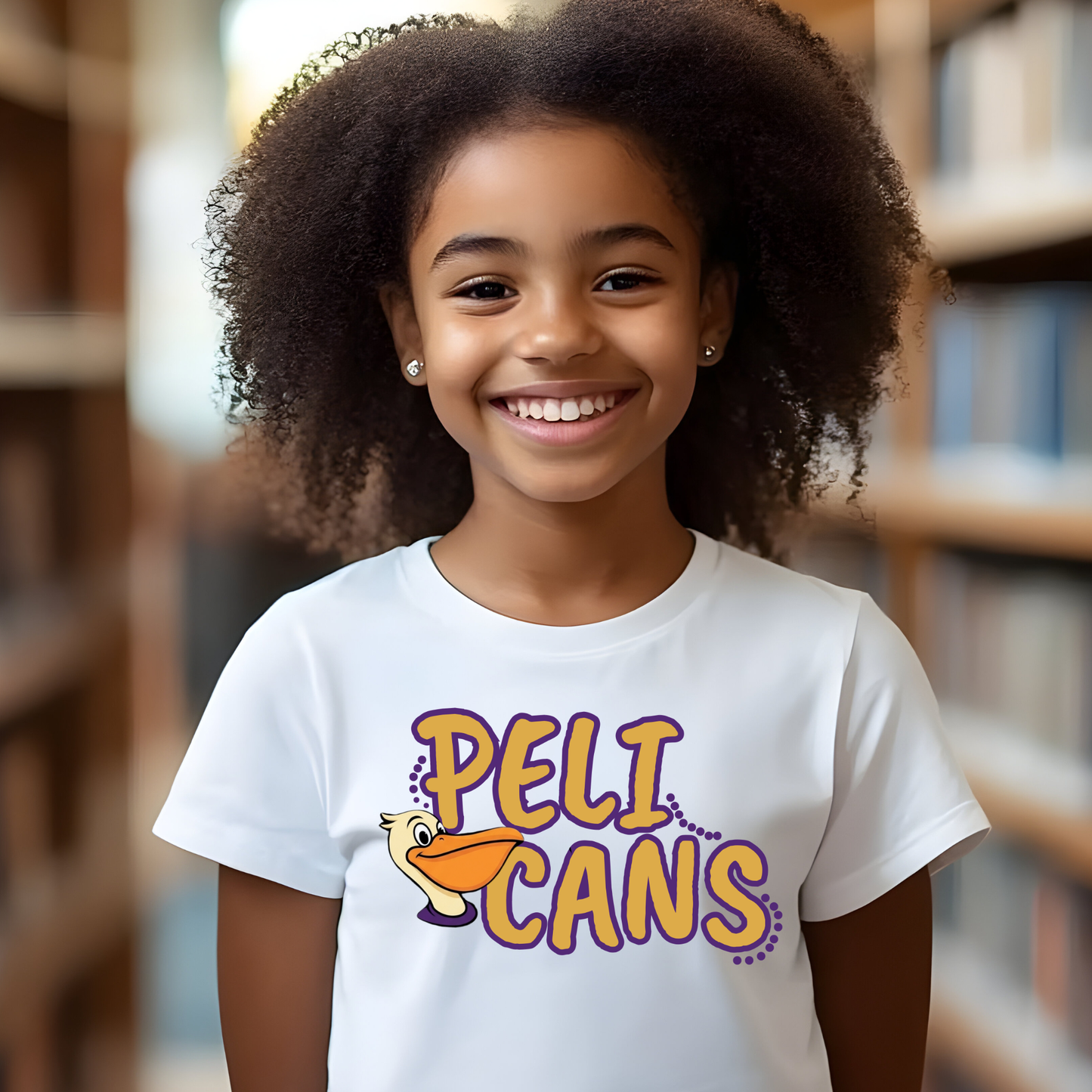 Official Mascot PELICANS Spirit Tee | Bold Graphic Apparel for Students, Teachers & Families
