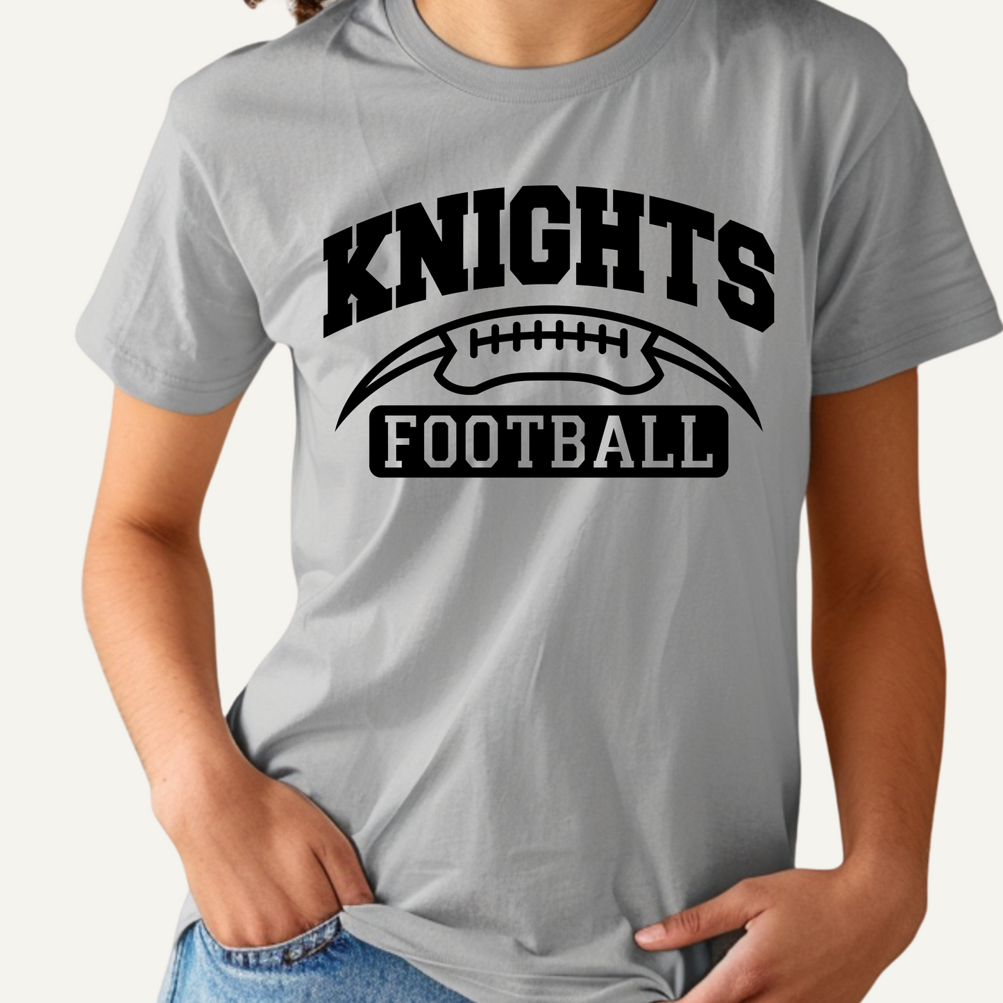 Knights School Spirit Shirt - Knights Football - School Pride T-Shirt