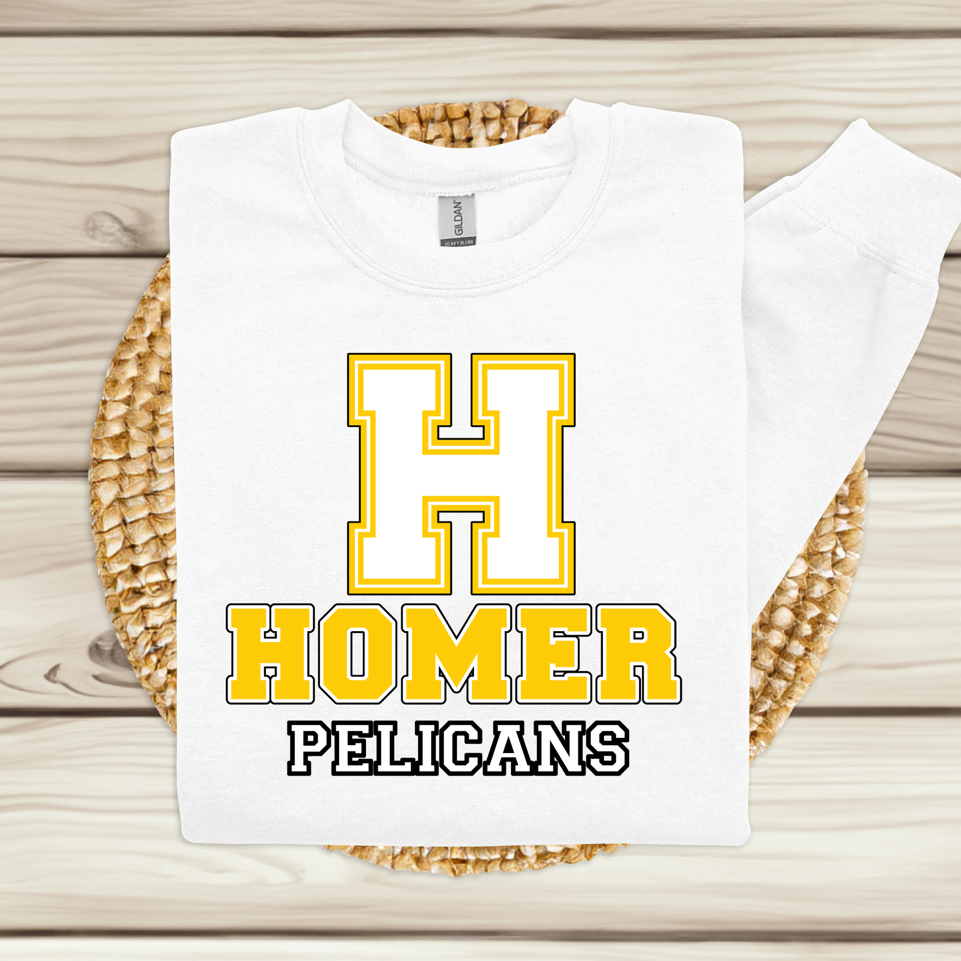 Pelicans Spirit Wear - Homer Pelicans Spirit Wear Shirt