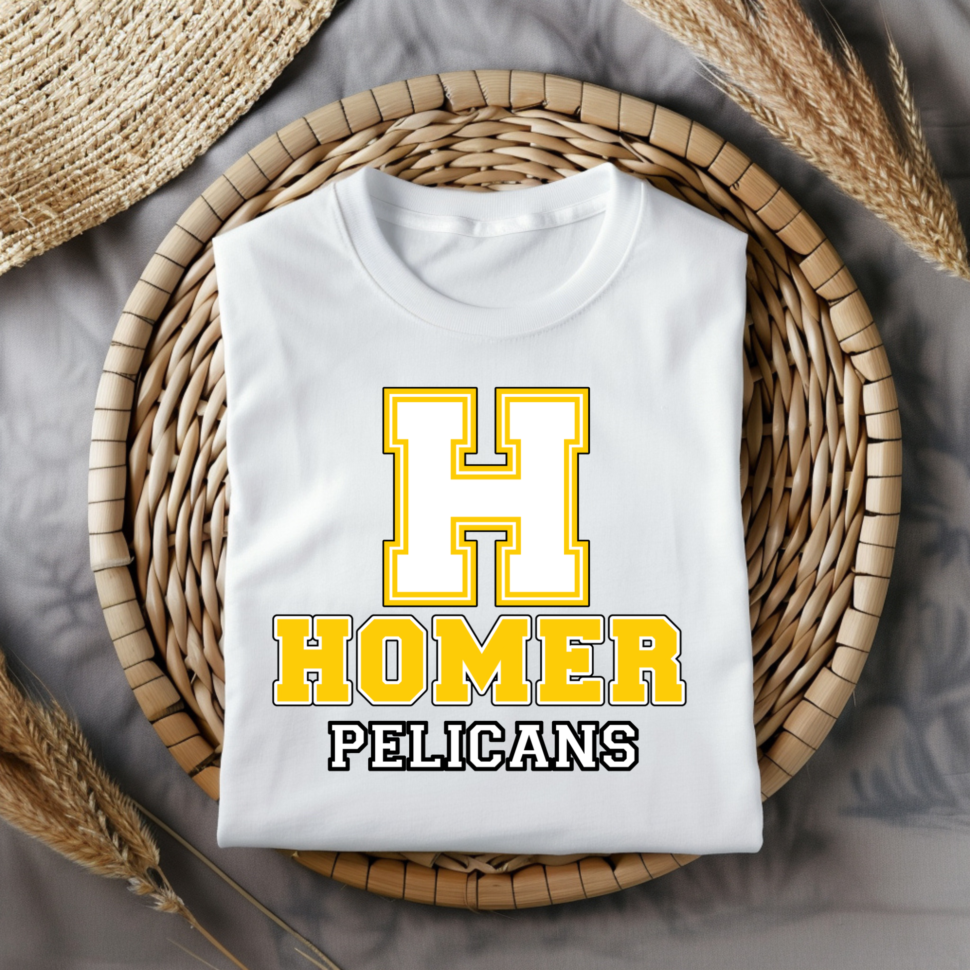 Pelicans Spirit Wear - Homer Pelicans Spirit Wear Shirt