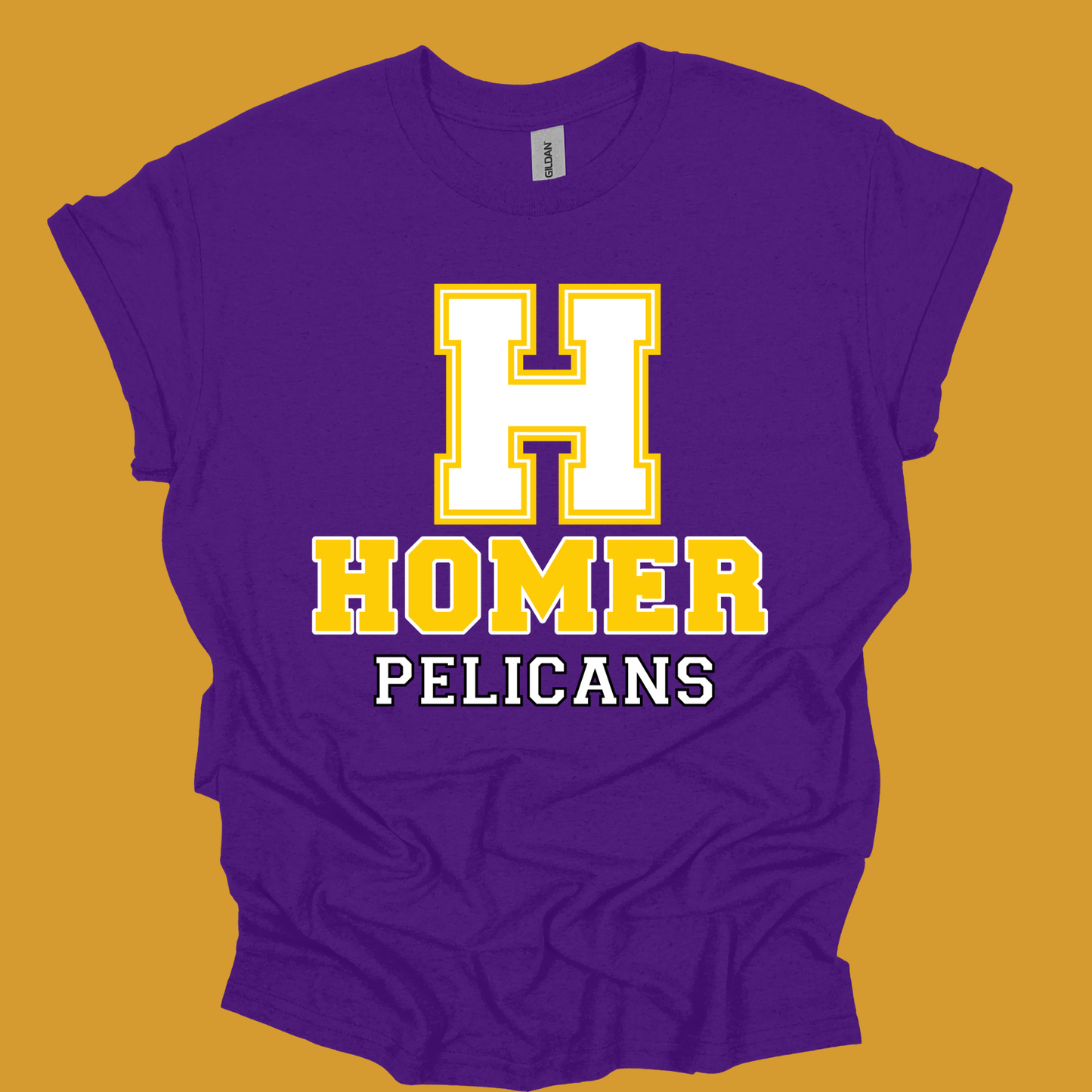 Pelicans Spirit Wear - Homer Pelicans Spirit Wear Shirt