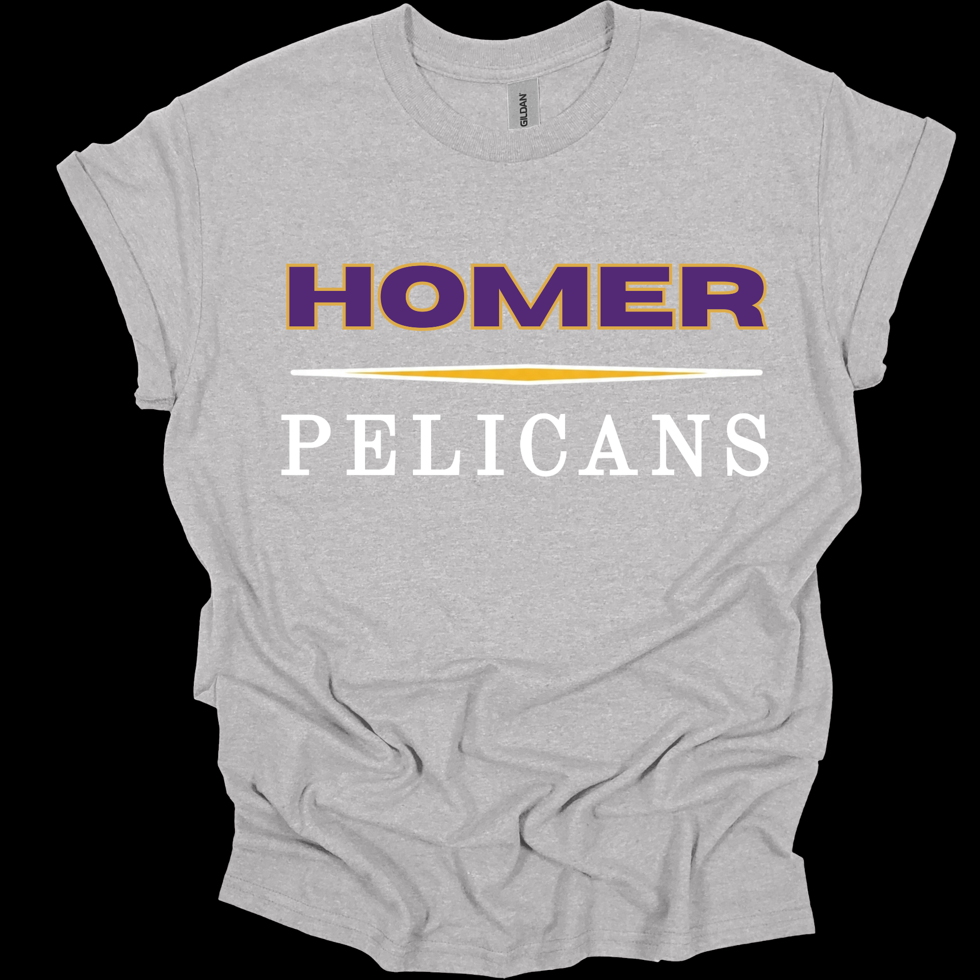 HOMER Pelicans School Spirit Shirt | Teacher, Student & District Family Apparel