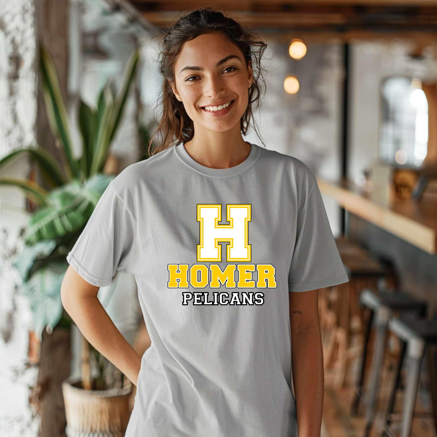 Pelicans Spirit Wear - Homer Pelicans Spirit Wear Shirt