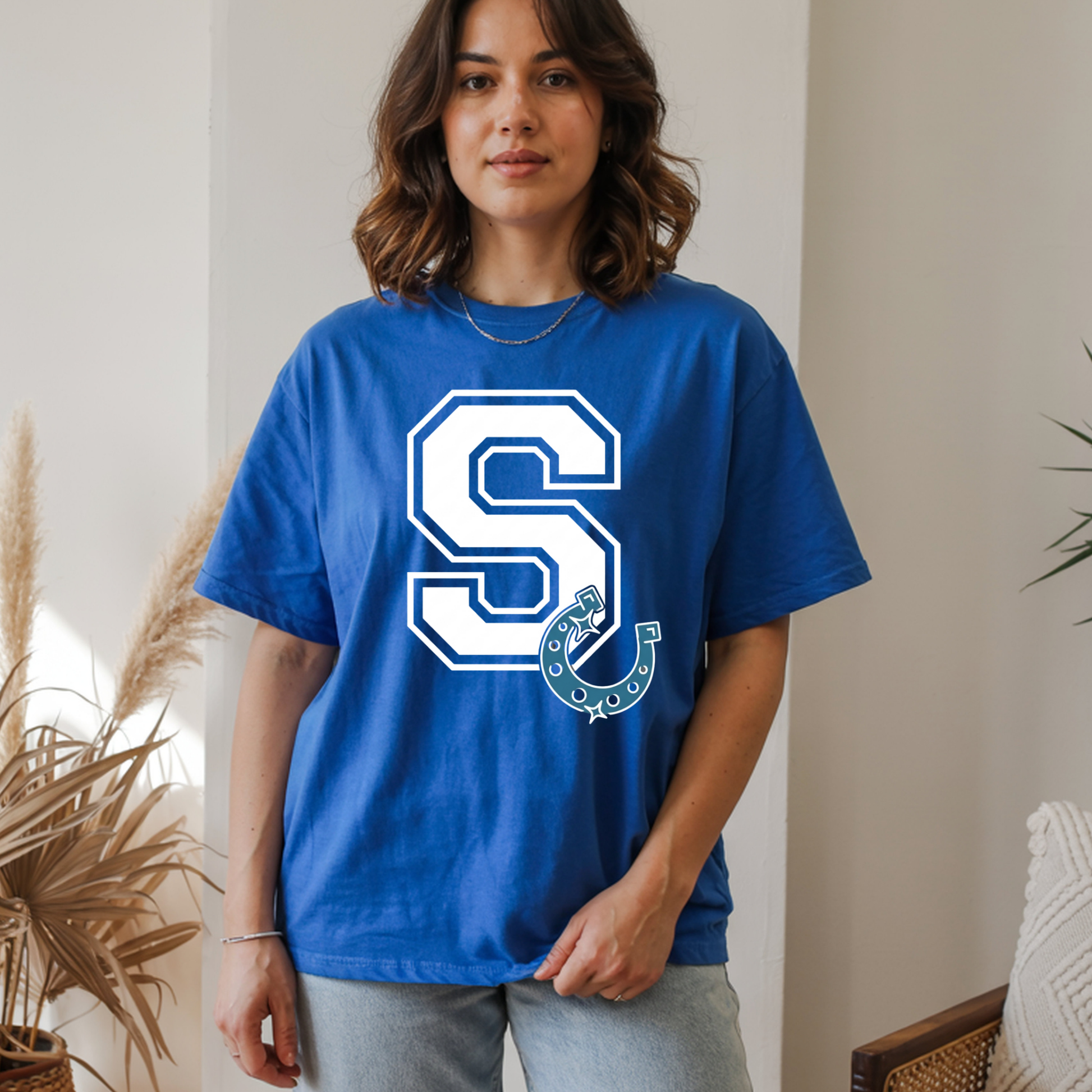 Stallions School Spirit Shirt - Classic Stallions Mascot Tee