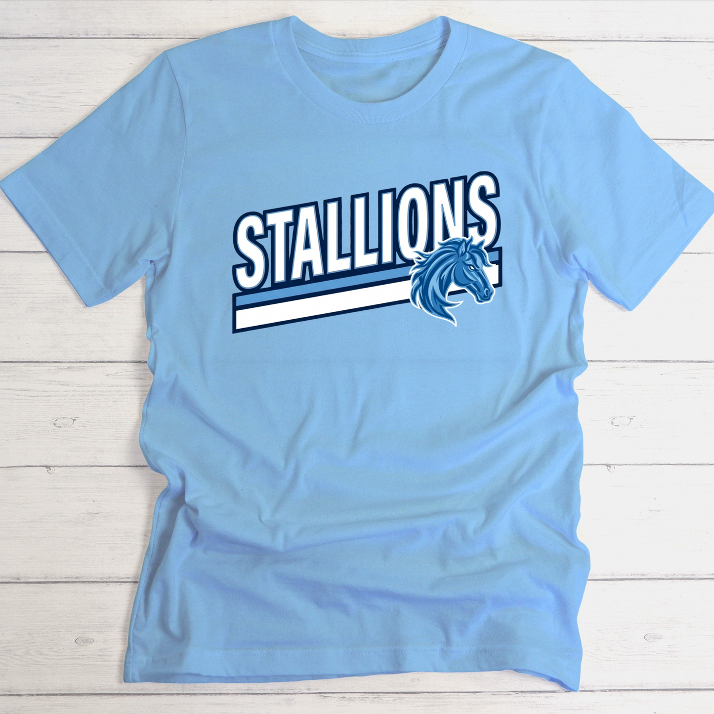 Official Stockwell Stallions Spirit Shirt | Bold Apparel for Students, Teachers & Families