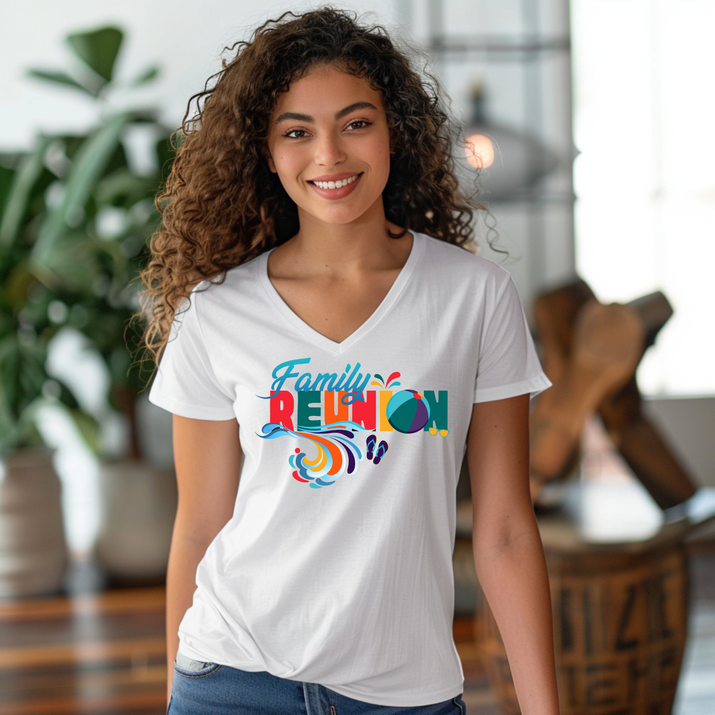 Family Reunion Shirt - Family Reunion - Fun Water Tides Custom Family Tee