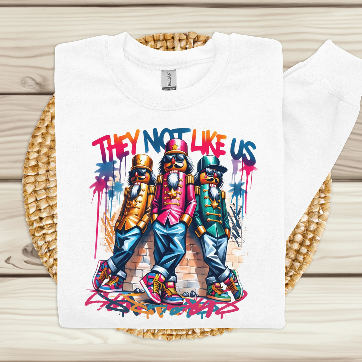 Black Nutcrackers Christmas Sweater - They Not Like Us African American Nutcrackers Sweater