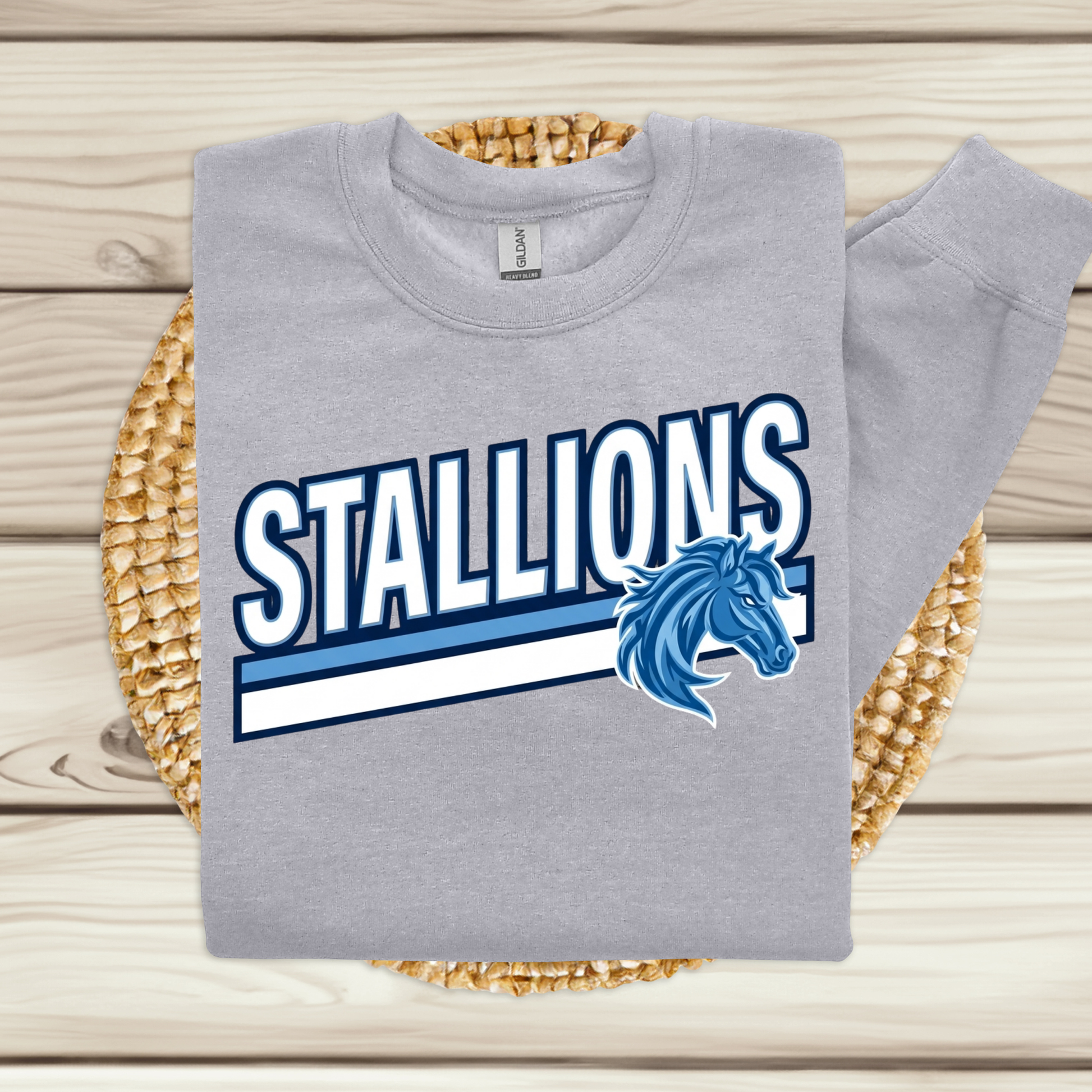 Official Stockwell Stallions Spirit Shirt | Bold Apparel for Students, Teachers & Families