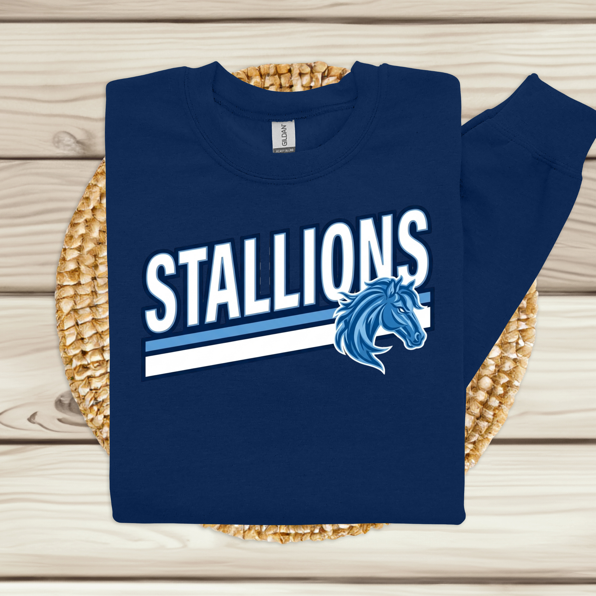 Official Stockwell Stallions Spirit Shirt | Bold Apparel for Students, Teachers & Families
