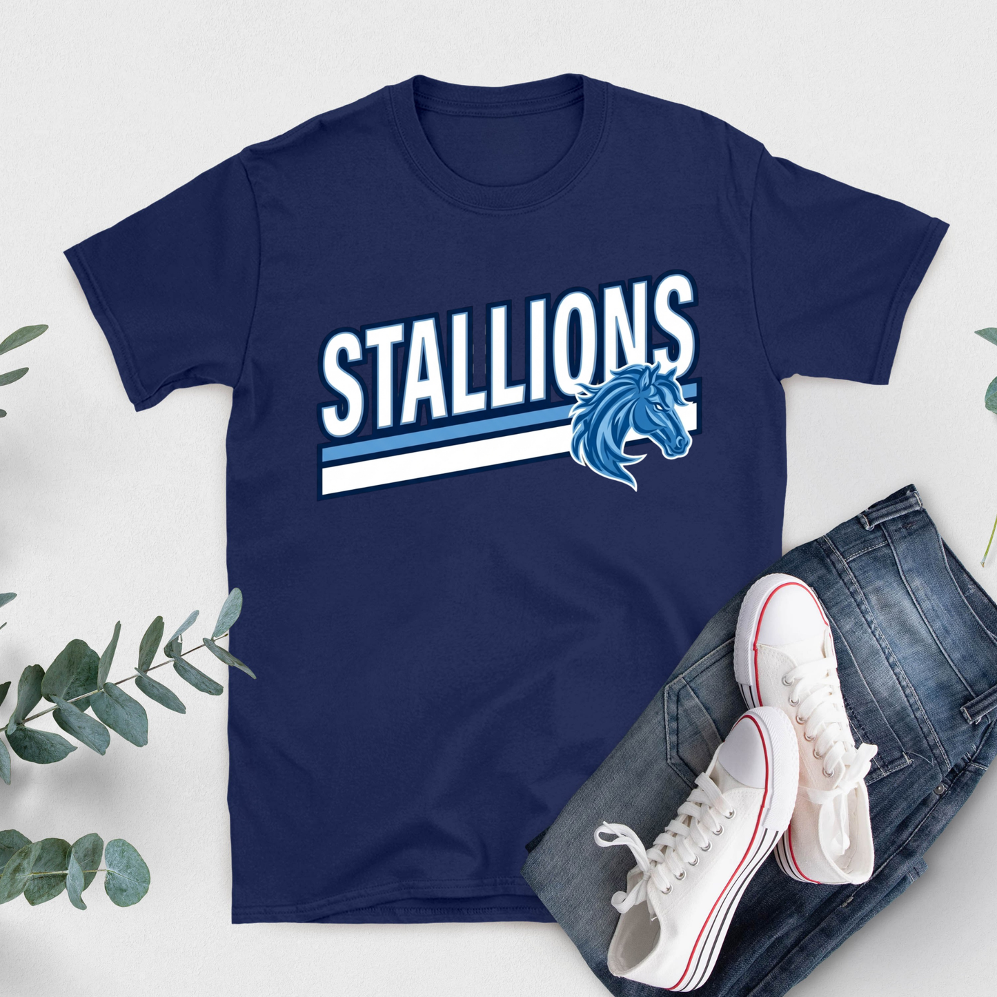Official Stockwell Stallions Spirit Shirt | Bold Apparel for Students, Teachers & Families