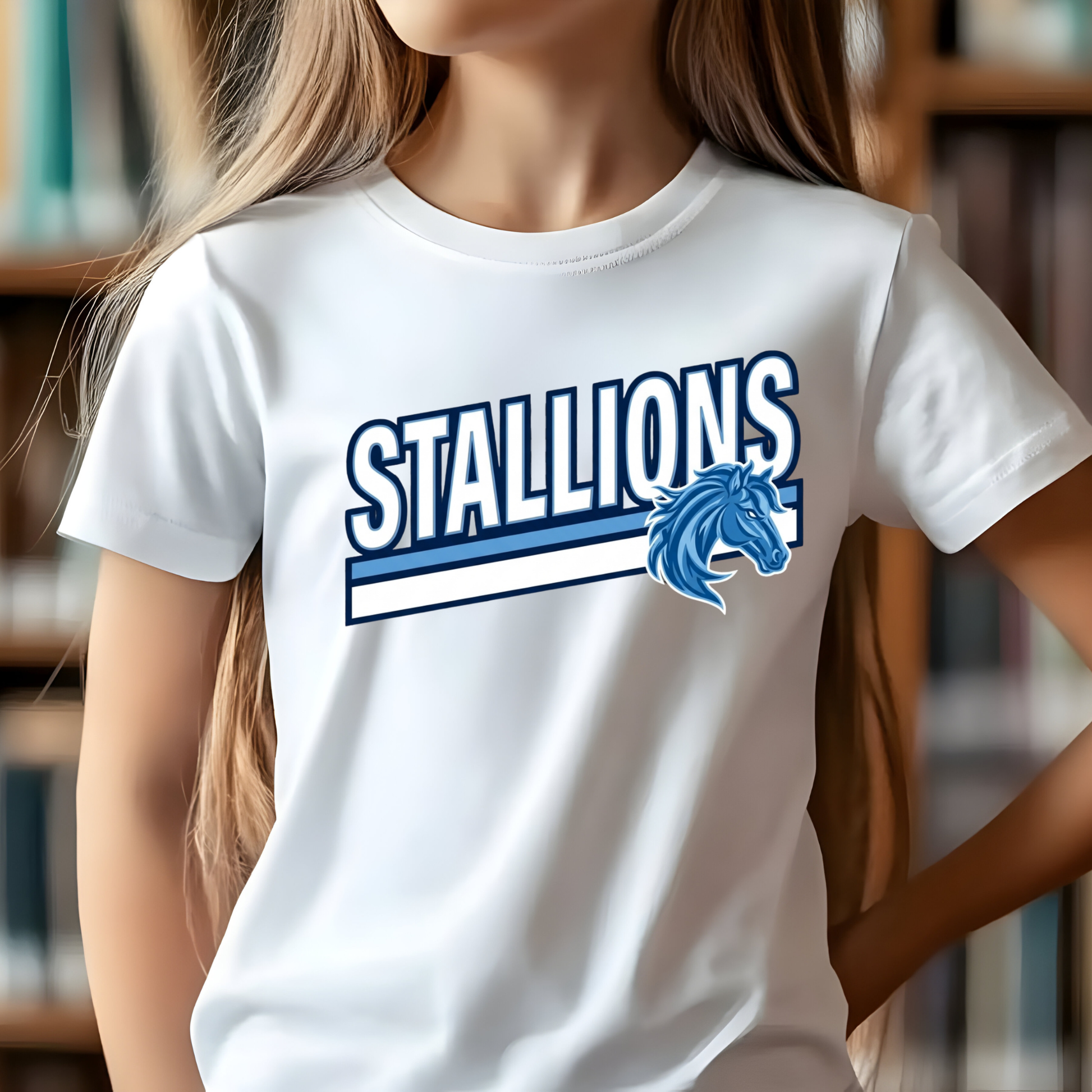 Official Stockwell Stallions Spirit Shirt | Bold Apparel for Students, Teachers & Families