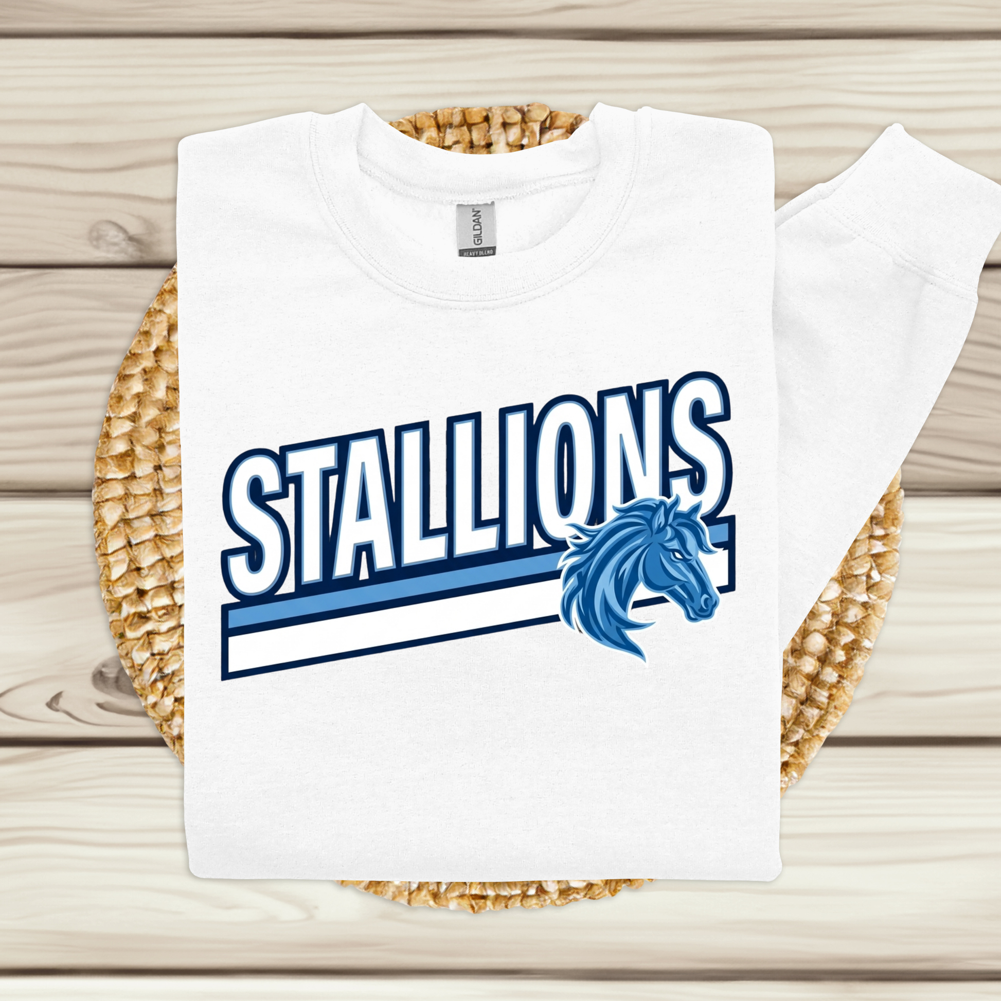 Official Stockwell Stallions Spirit Shirt | Bold Apparel for Students, Teachers & Families