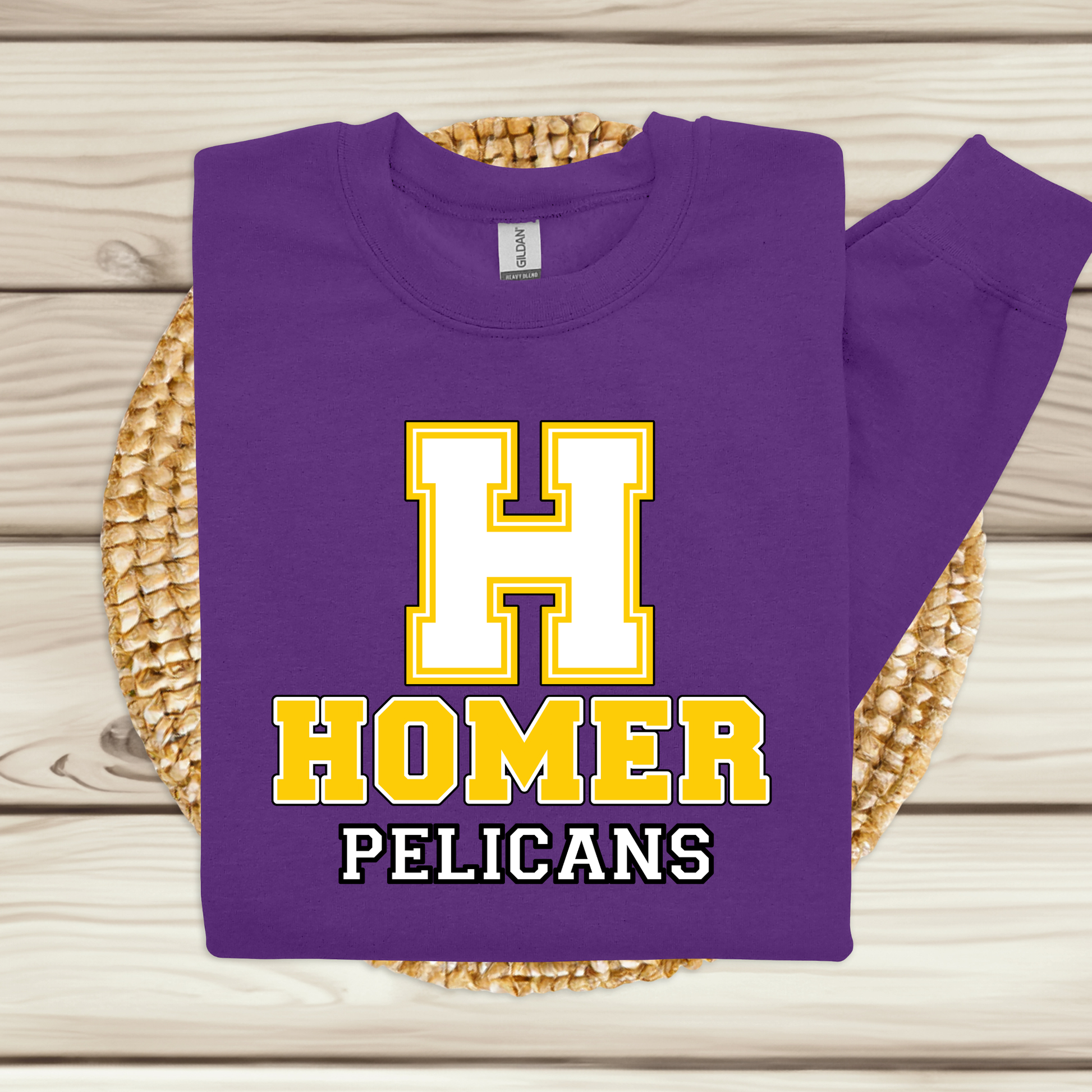 Pelicans Spirit Wear - Homer Pelicans Spirit Wear Shirt