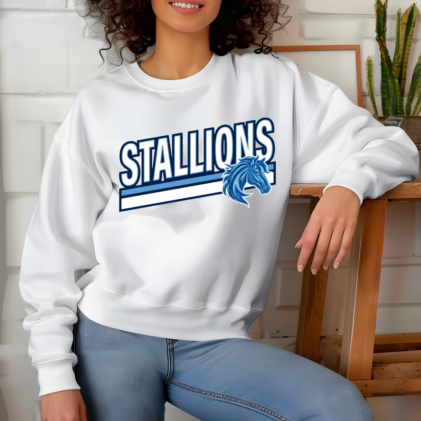 Official Stockwell Stallions Spirit Shirt | Bold Apparel for Students, Teachers & Families