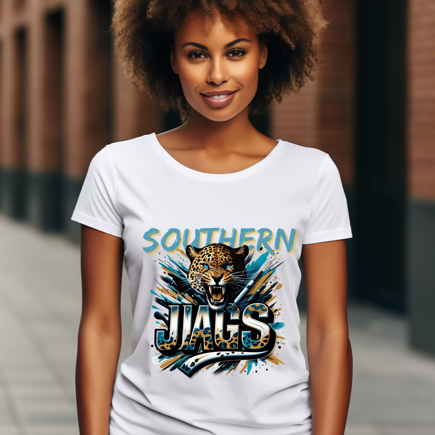 Southern Jaguars - HBCU Game Day Bold Crewneck Women's Shirt