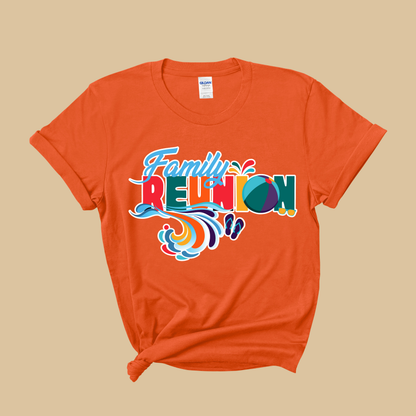 Family Reunion Shirt - Family Reunion - Fun Water Tides Custom Family Tee