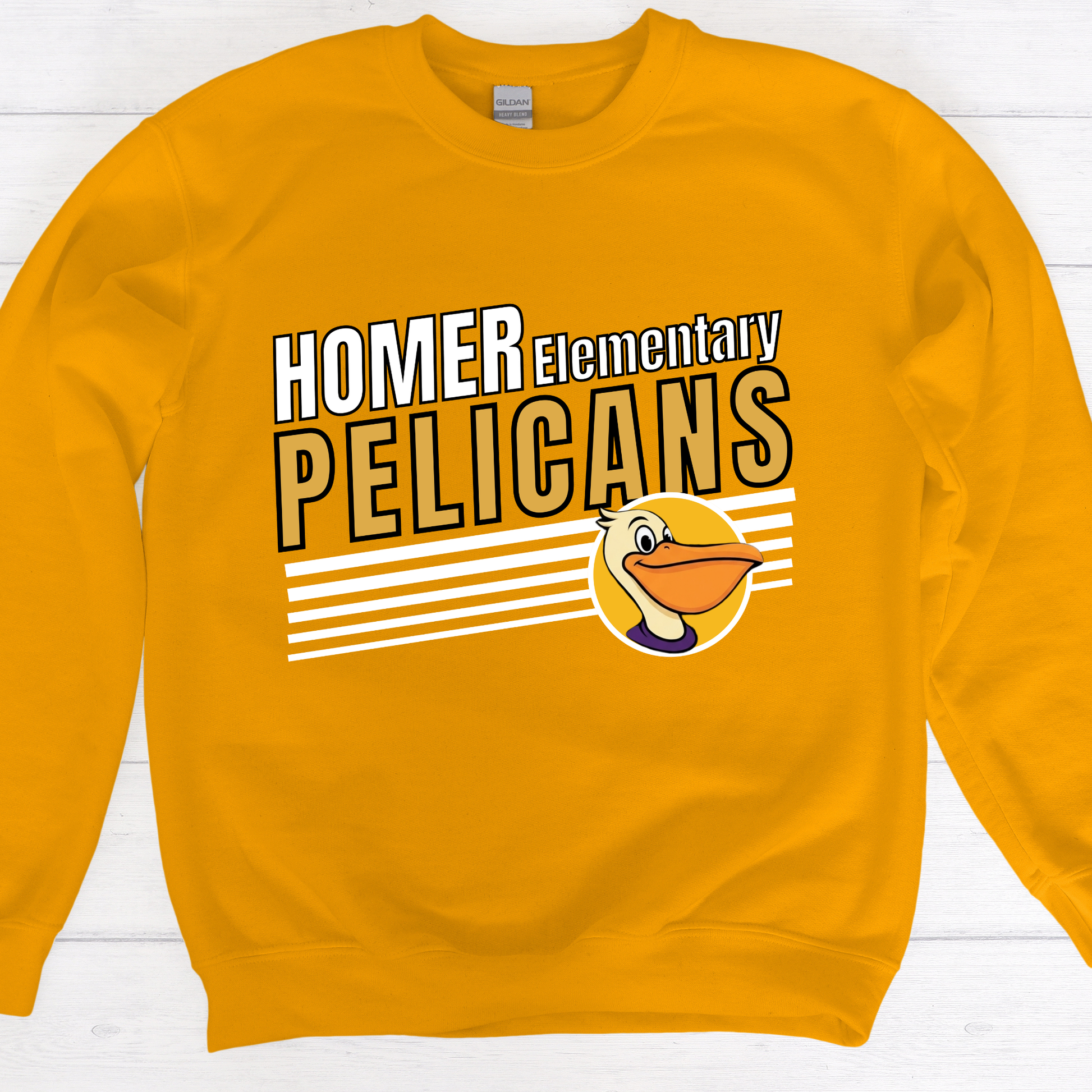 Pelicans Spirit Wear - Homer Elementary School Pelican Unisex Shirt
