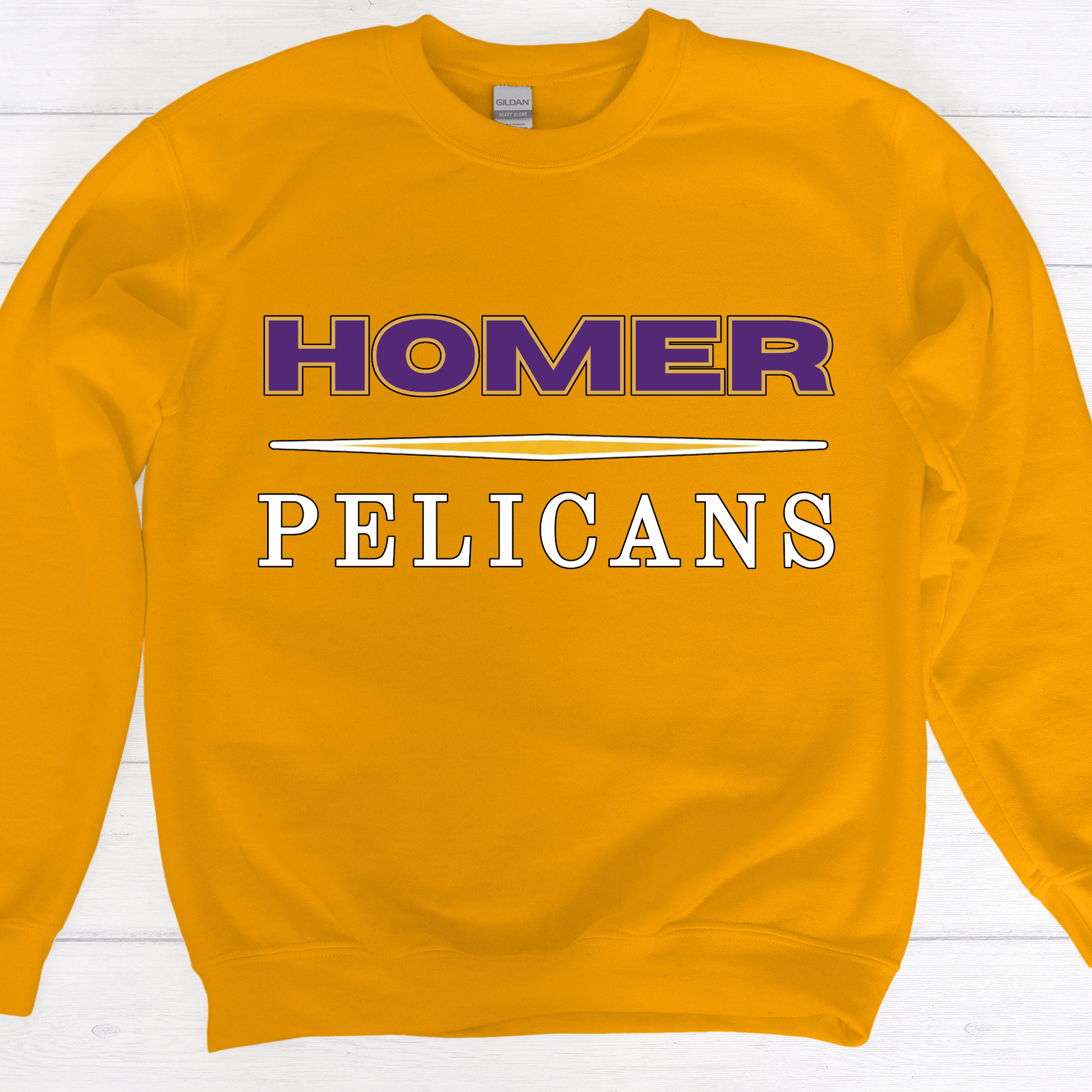 HOMER Pelicans School Spirit Shirt | Teacher, Student & District Family Apparel