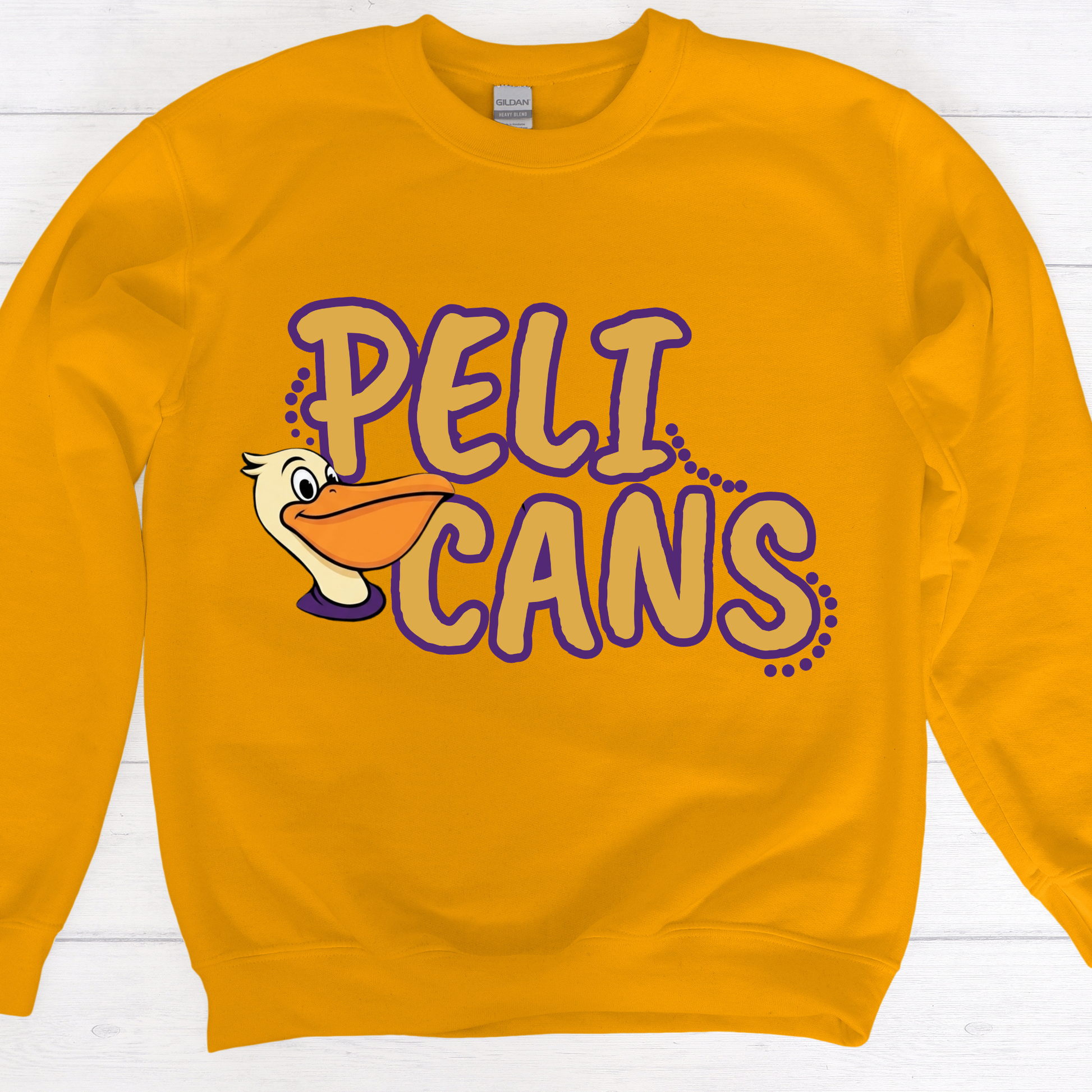 Official Mascot PELICANS Spirit Tee | Bold Graphic Apparel for Students, Teachers & Families