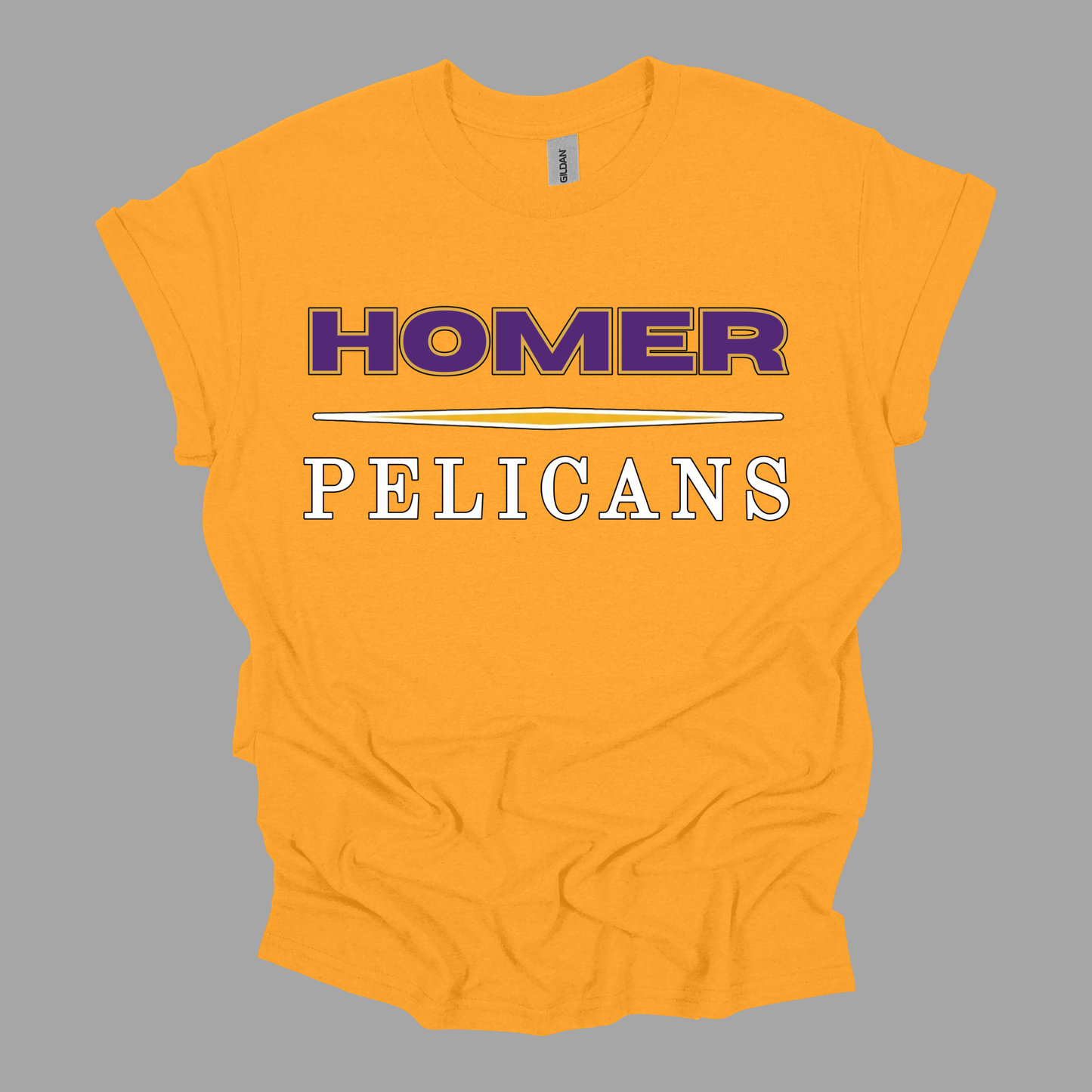 HOMER Pelicans School Spirit Shirt | Teacher, Student & District Family Apparel