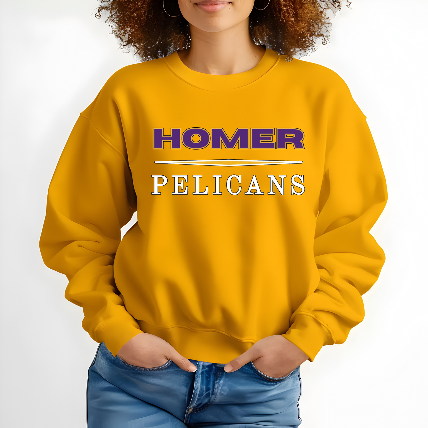 HOMER Pelicans School Spirit Shirt | Teacher, Student & District Family Apparel