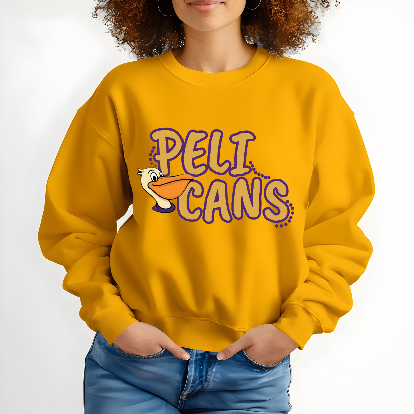 Official Mascot PELICANS Spirit Tee | Bold Graphic Apparel for Students, Teachers & Families