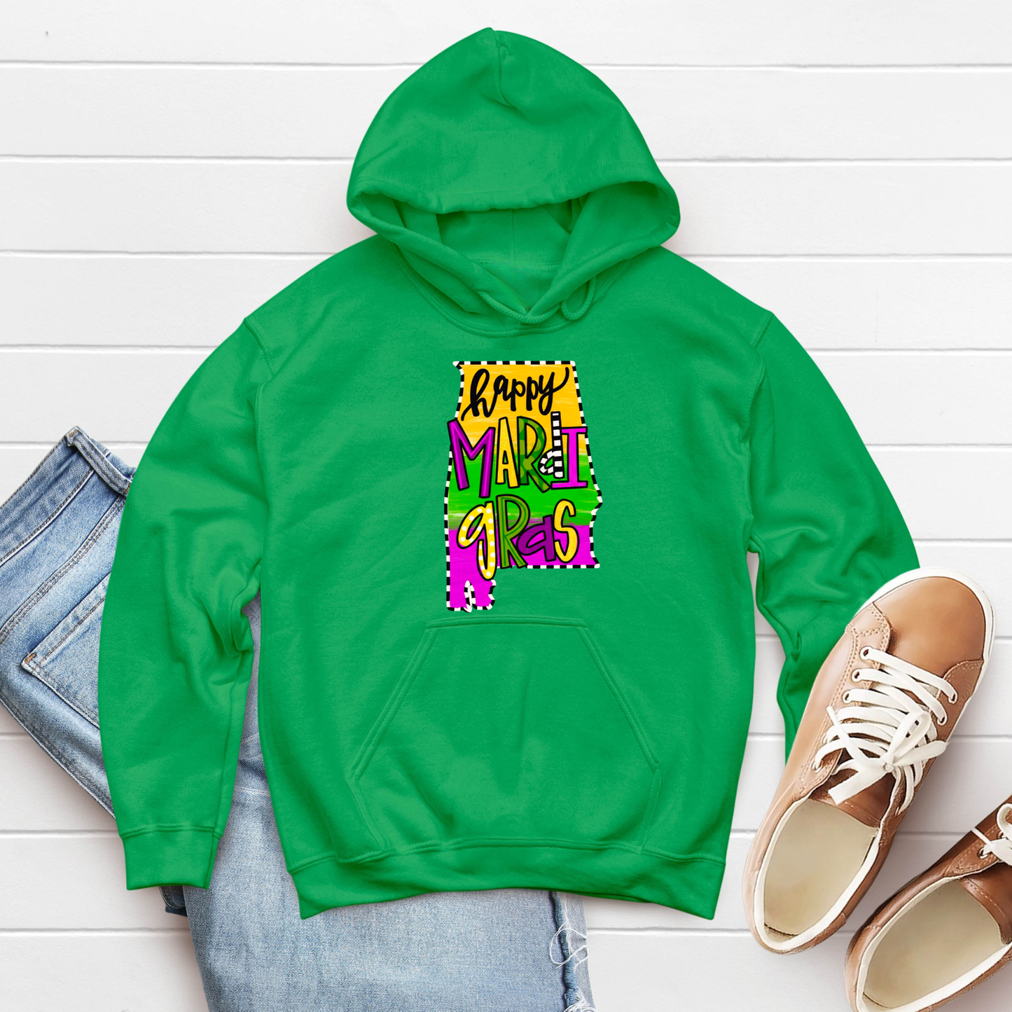 Mobile Mardi Gras Shirt & Hoodie - Mobile Alabama 1703 Unisex Sweatshirt