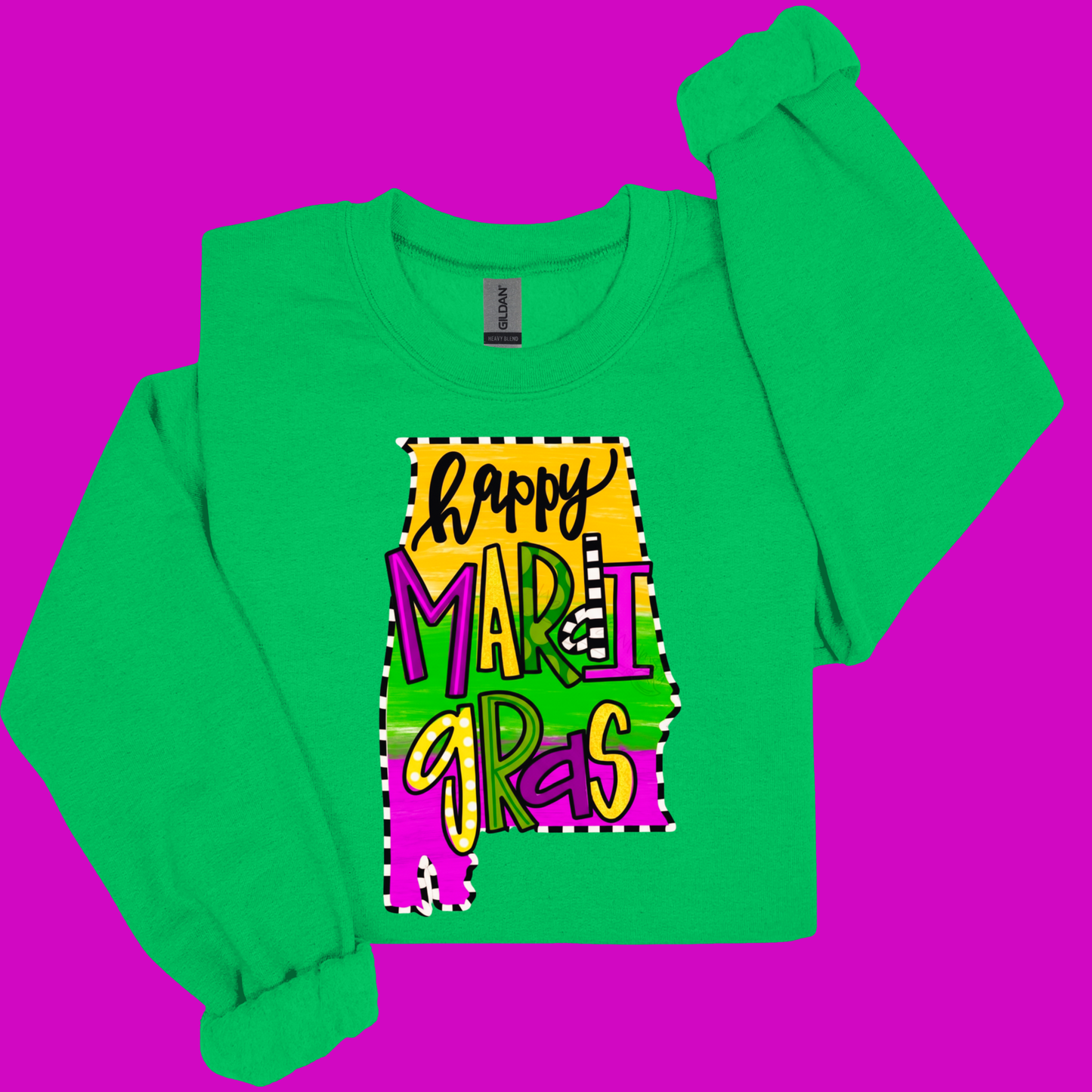 Mobile Mardi Gras Shirt & Hoodie - Mobile Alabama 1703 Unisex Sweatshirt