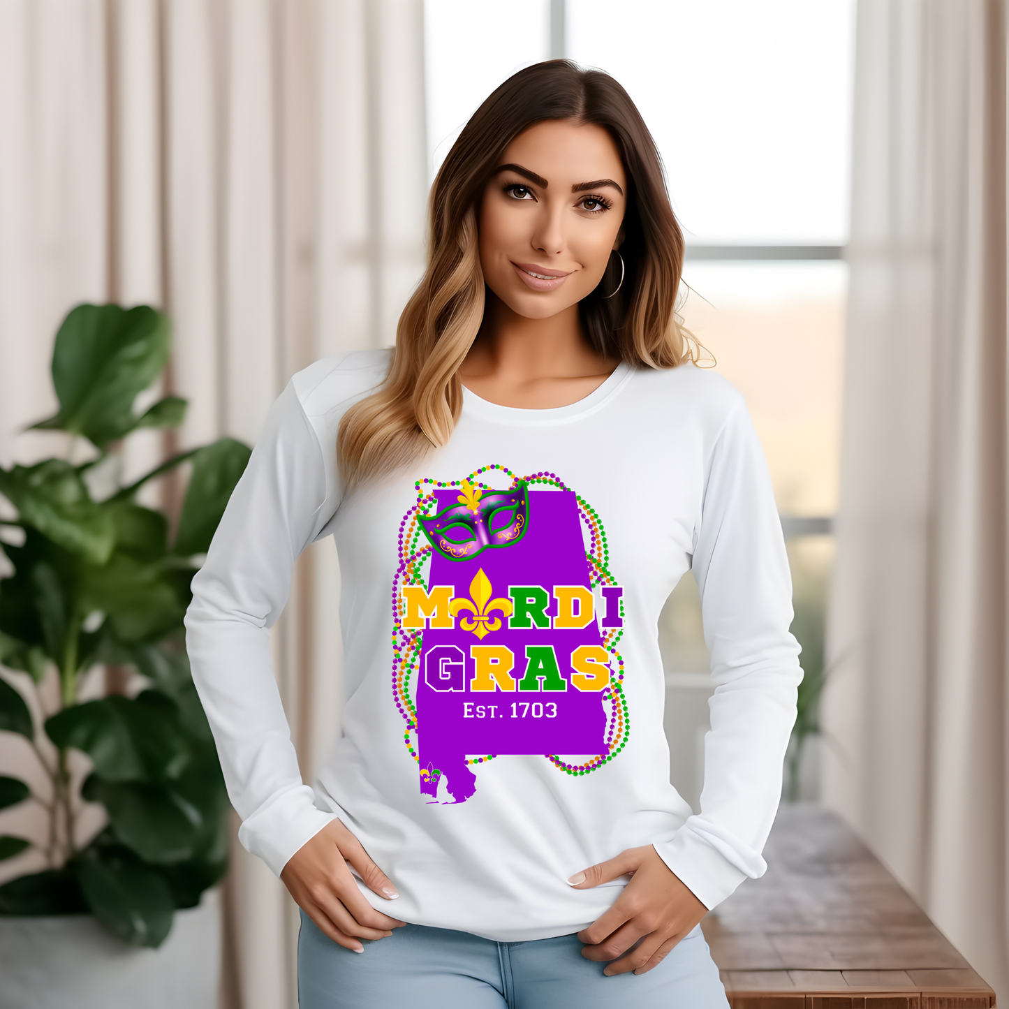 Mobile Mardi Gras Shirt & Hoodie - The Home of Mardi Gras 1703 Shirt/Hoodie