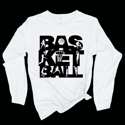 Basketball Ballers Women's Long Sleeve T-Shirt - Basketball Hoops Fanatics Shirt
