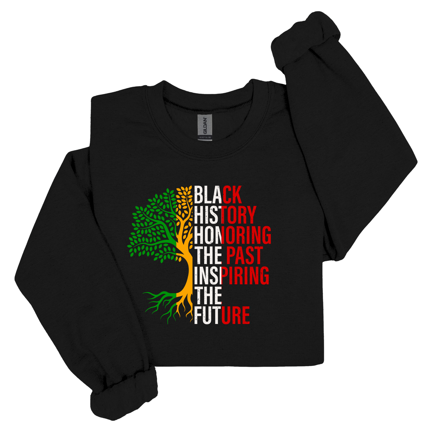 Black Culture Month "Honoring The Past, Inspiring the Future" Sweatshirt Celebrate Black Culture