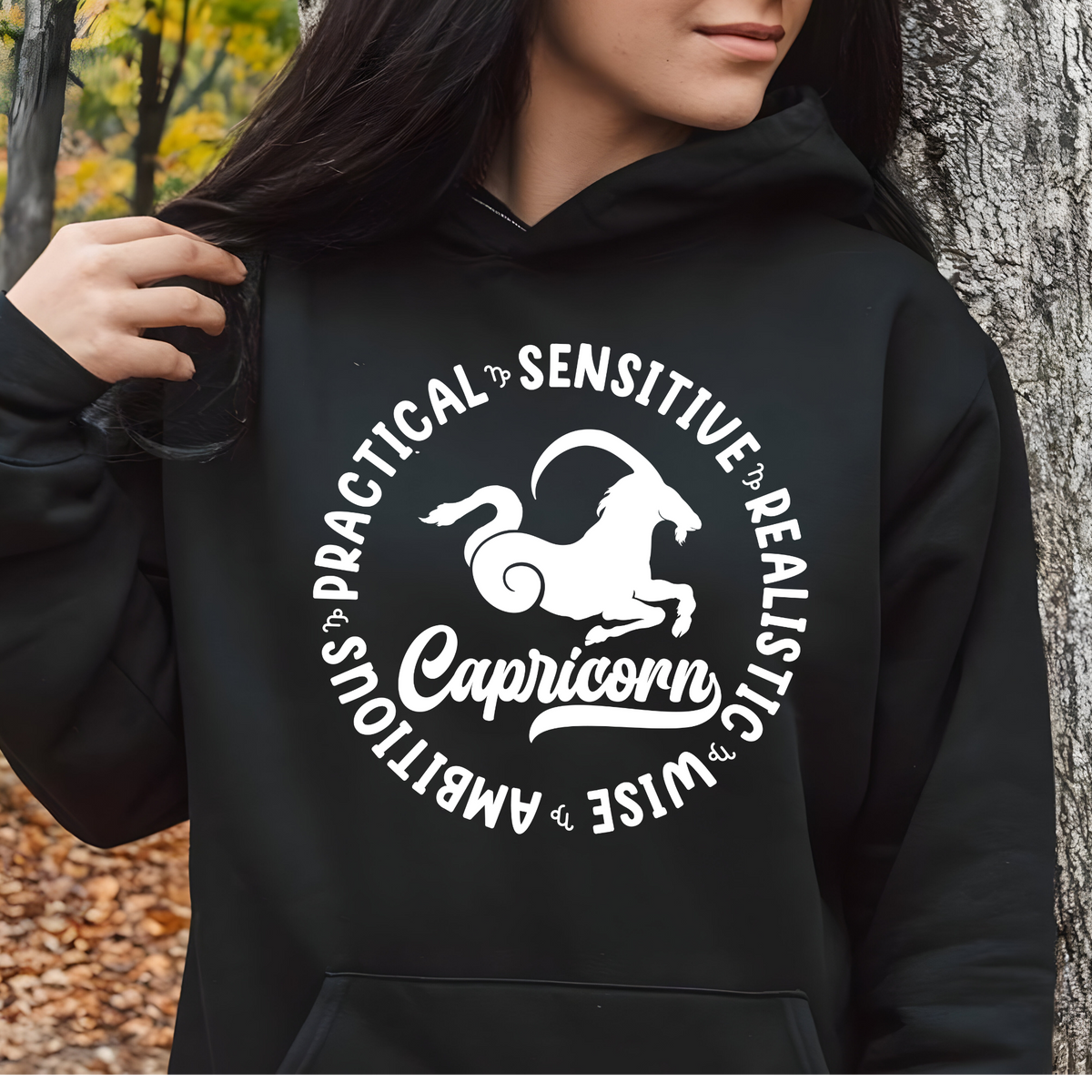 Capricorn Zodiac Shirt - Astrology Apparel, Crewneck, Long Sleeve, and Hoodie