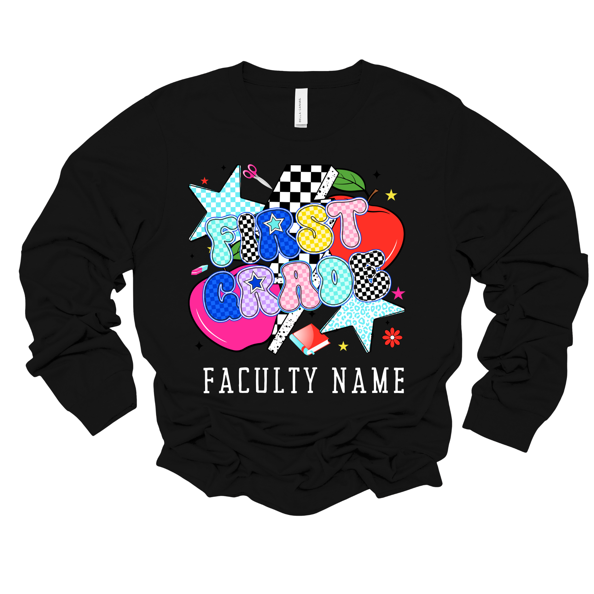 Custom "Retro Fun" School Spirit Apparel | Teacher, Staff & Student Grade Level